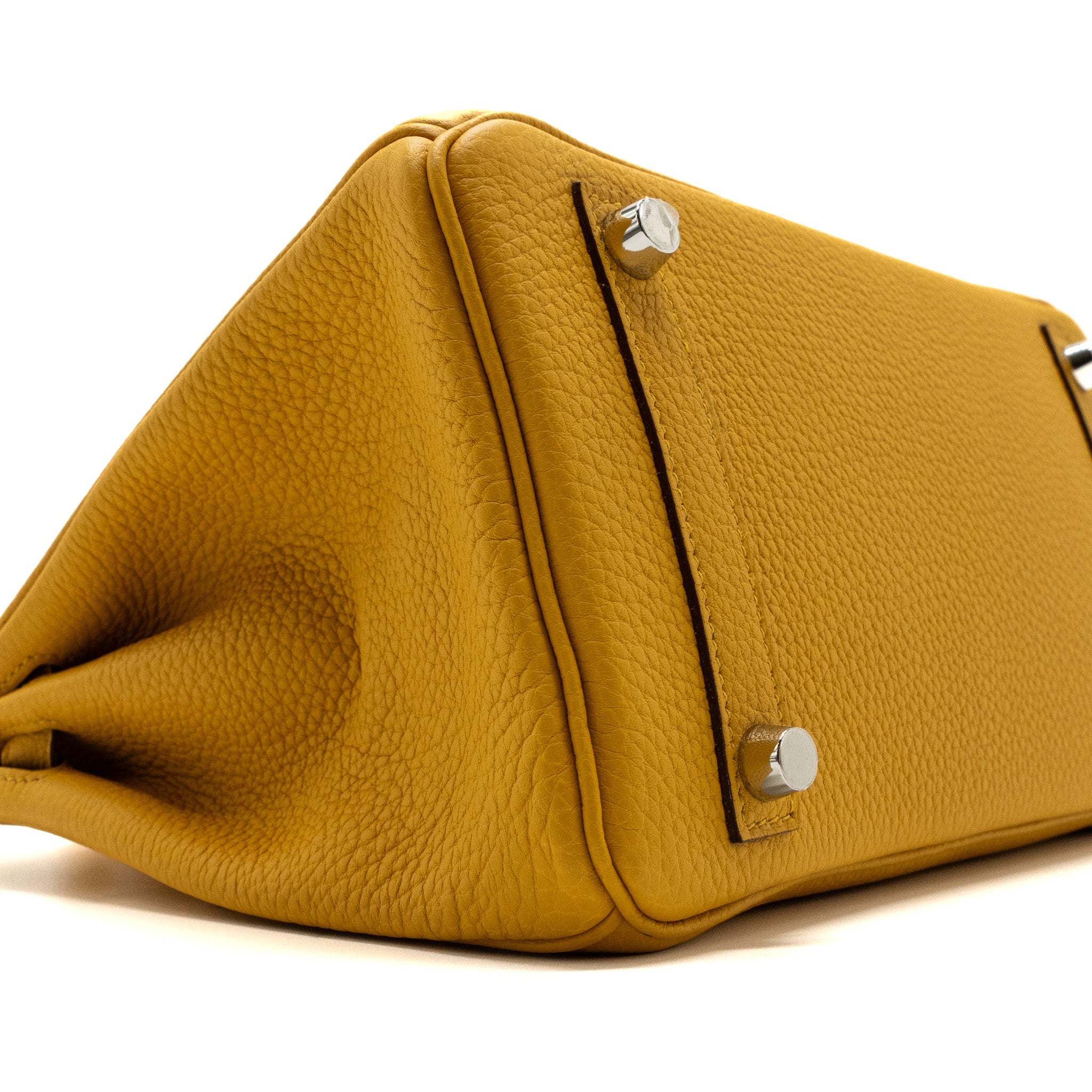 HERMES BIRKIN 25 TOGO JAUNE AMBRE SHW