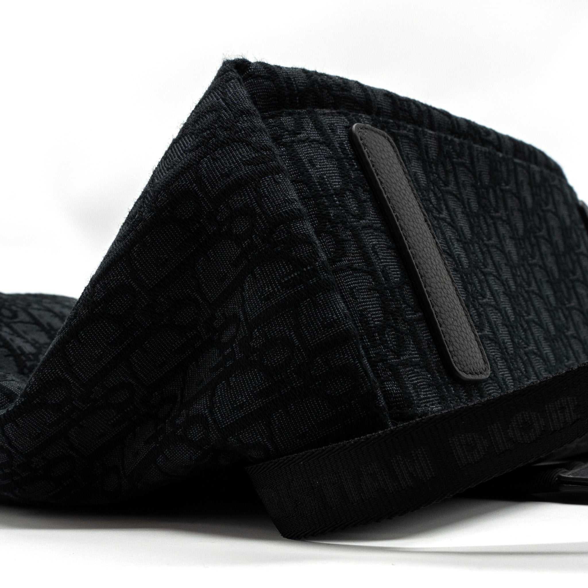 RIDER BACKPACK BLACK DIOR OBLIQUE JACQUARD SHW
