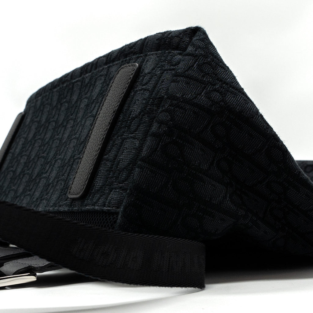 RIDER BACKPACK BLACK DIOR OBLIQUE JACQUARD SHW