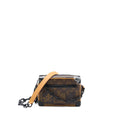 MINI SOFT TRUNK LIMITED EDITION SUTURES TOILES BLACK HARDWARE