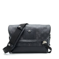 ECLIPSE VOYAGER MESSENGER BAG MONOGRAM CANVAS BLACK YEAR 2020