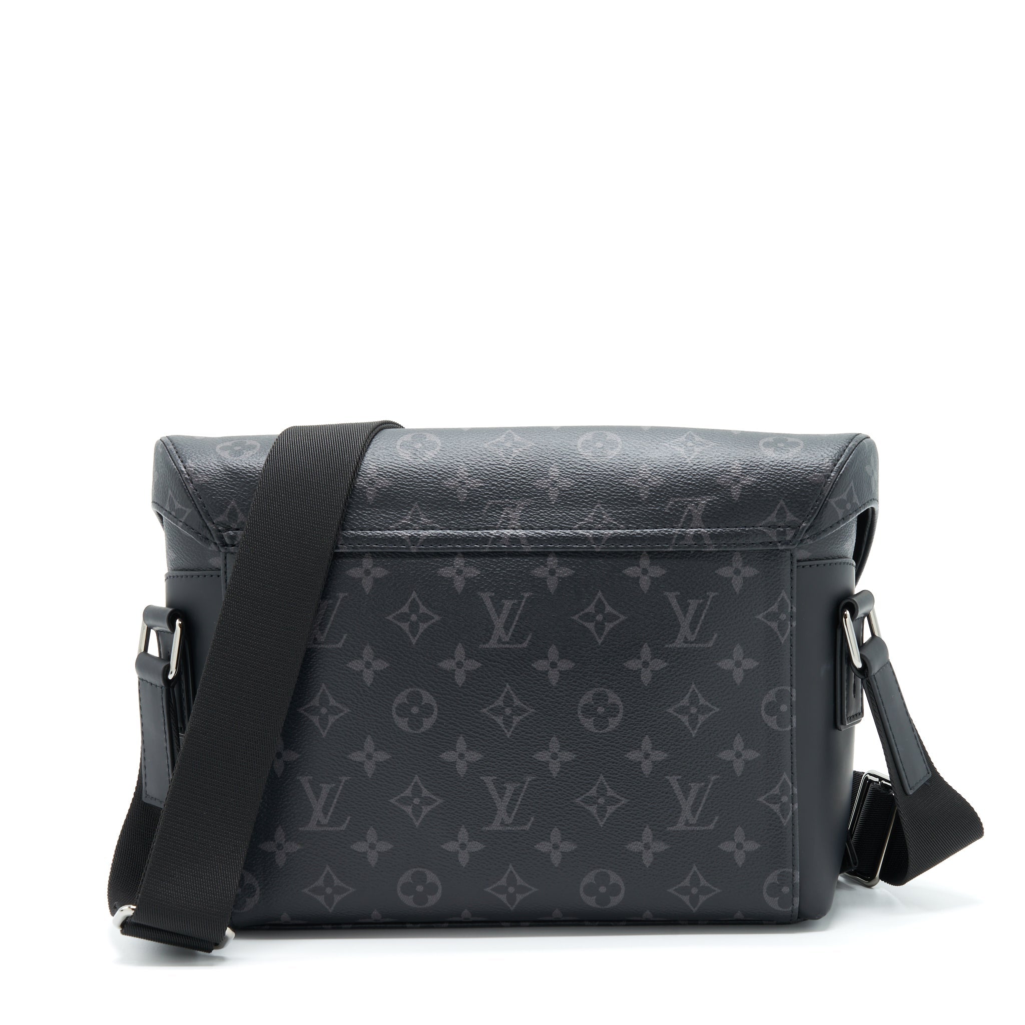 ECLIPSE VOYAGER MESSENGER BAG MONOGRAM CANVAS BLACK YEAR 2020