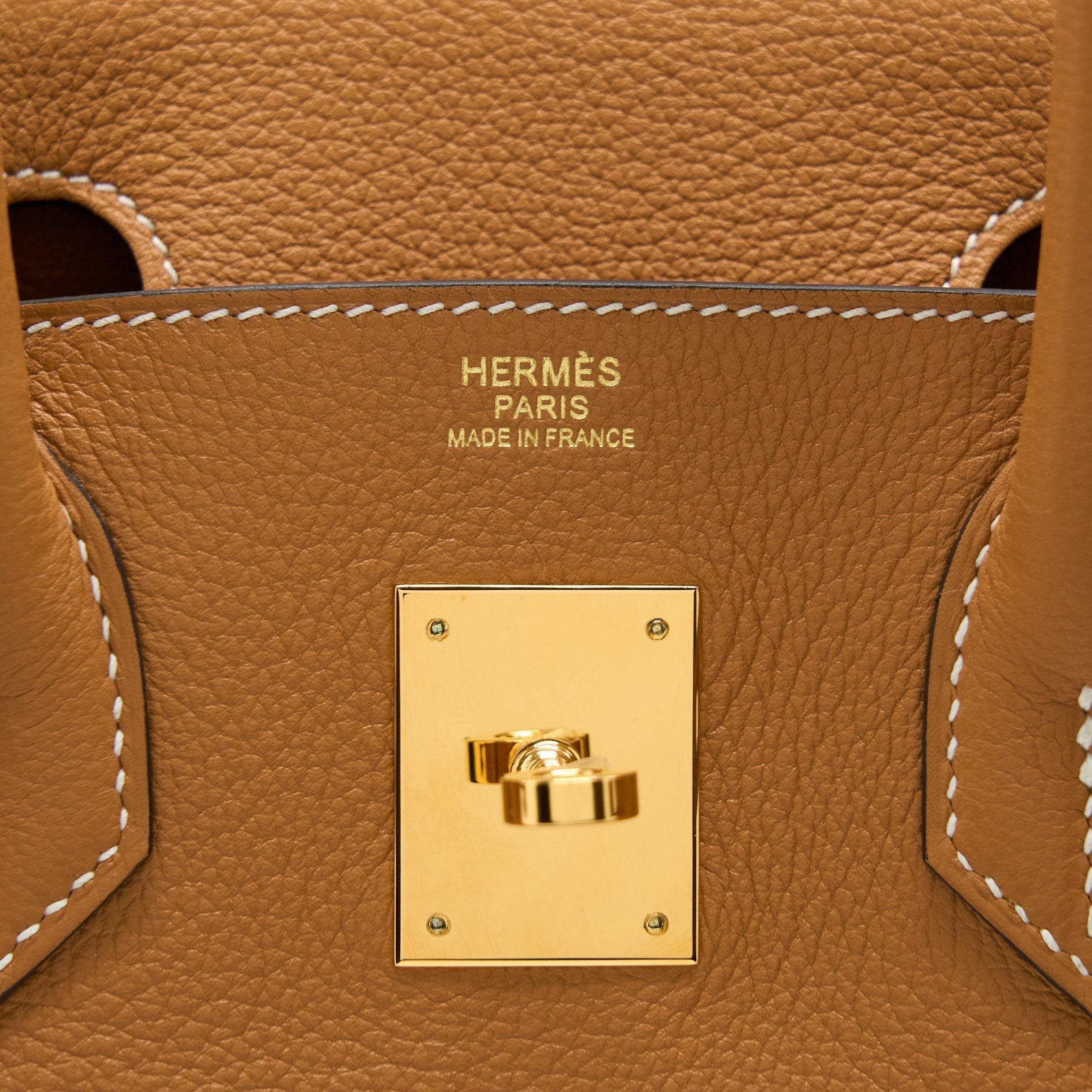HERMES BIRKIN 30 NOVILLO 1H TOFFEE GHW