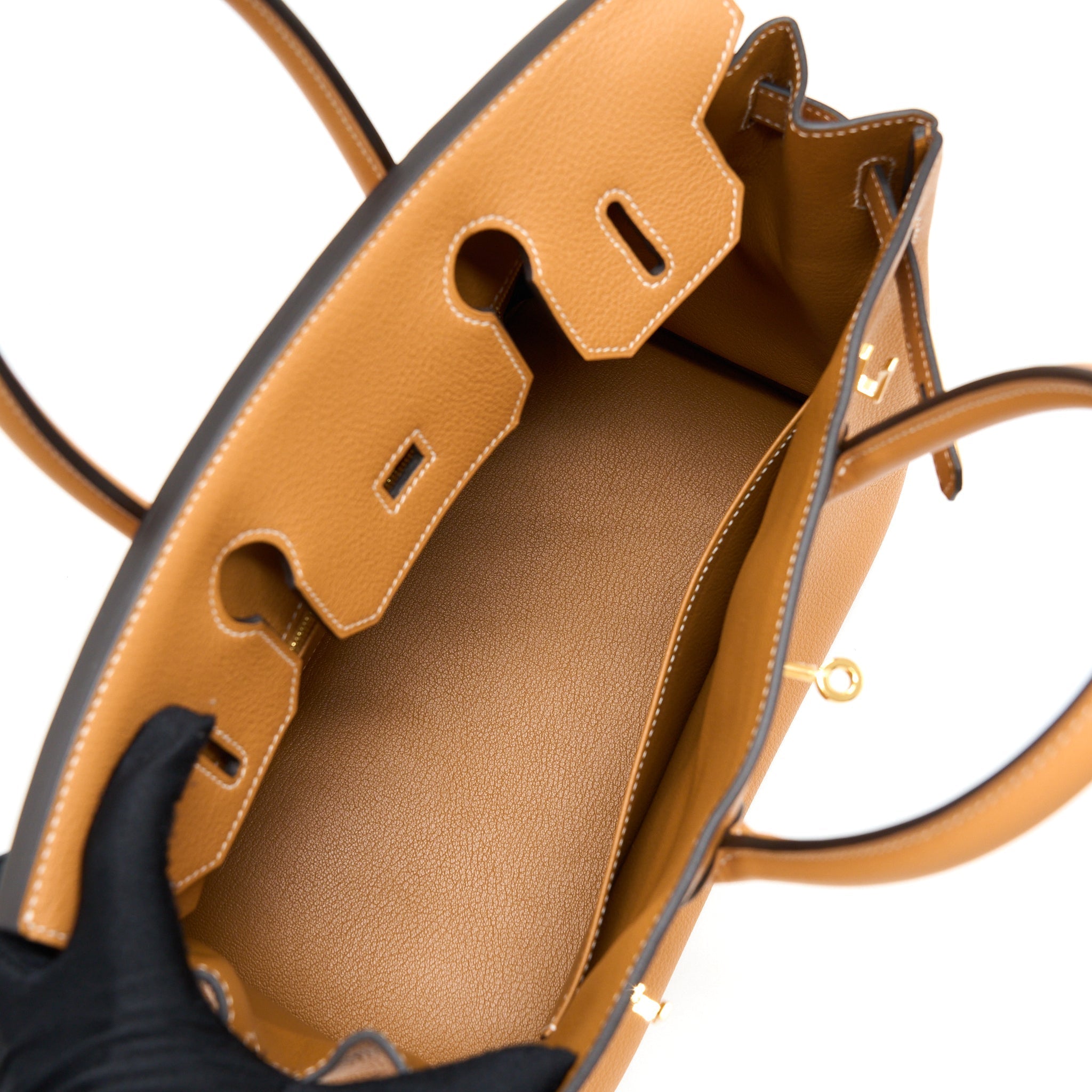 HERMES BIRKIN 30 NOVILLO 1H TOFFEE GHW