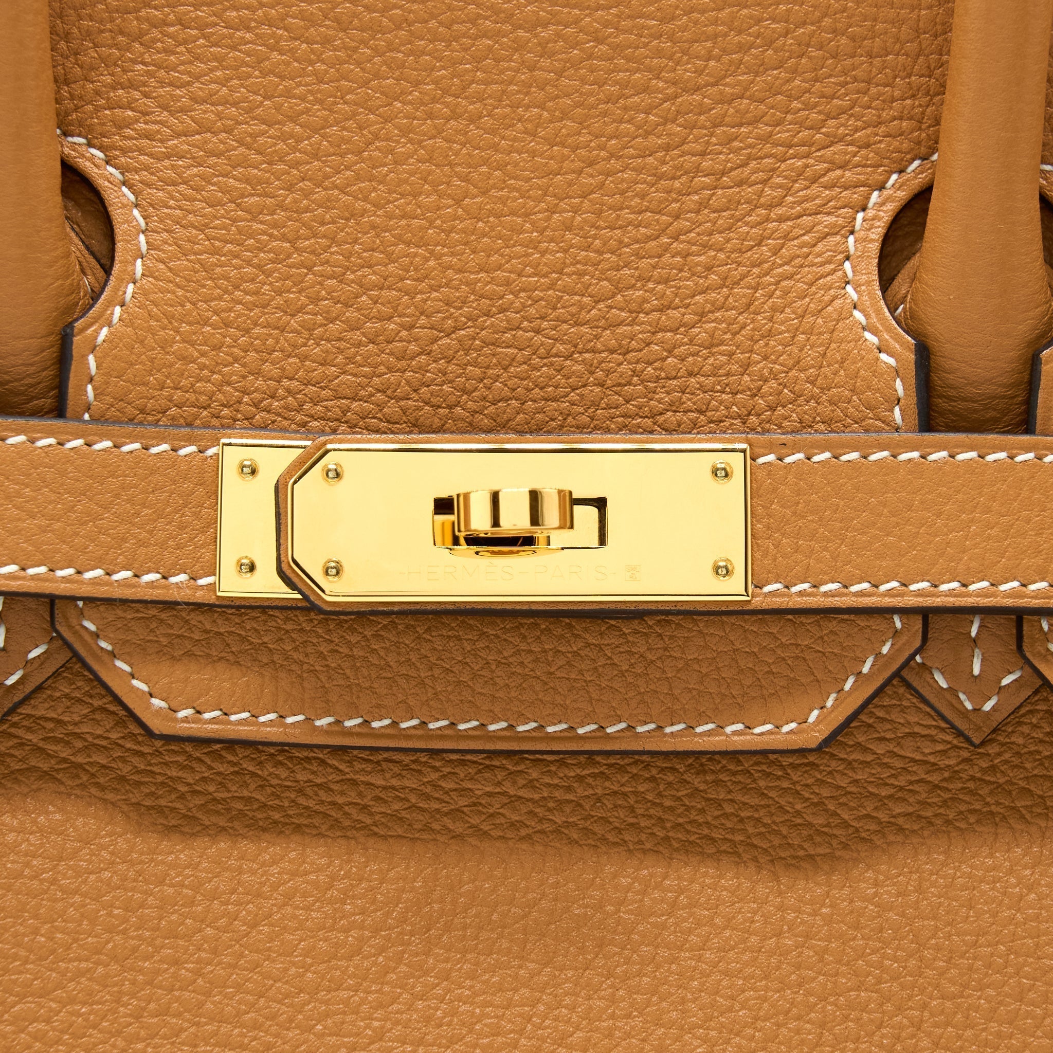 HERMES BIRKIN 30 NOVILLO 1H TOFFEE GHW