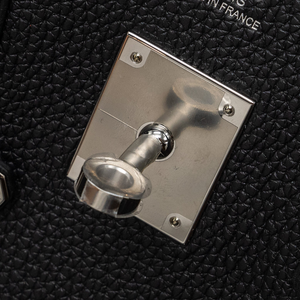 HERMES BIRKIN 30 TOGO LEATHER BLACK SHW