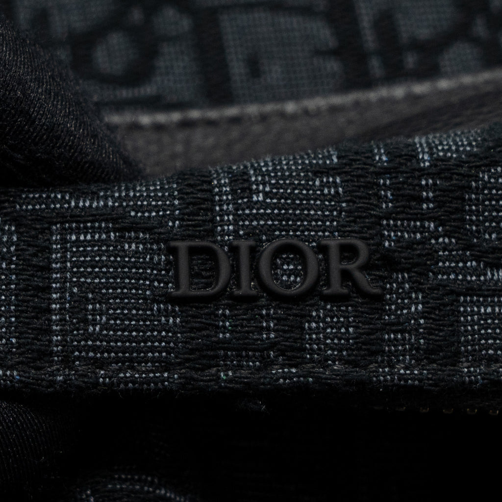 RIDER BACKPACK BLACK DIOR OBLIQUE JACQUARD SHW