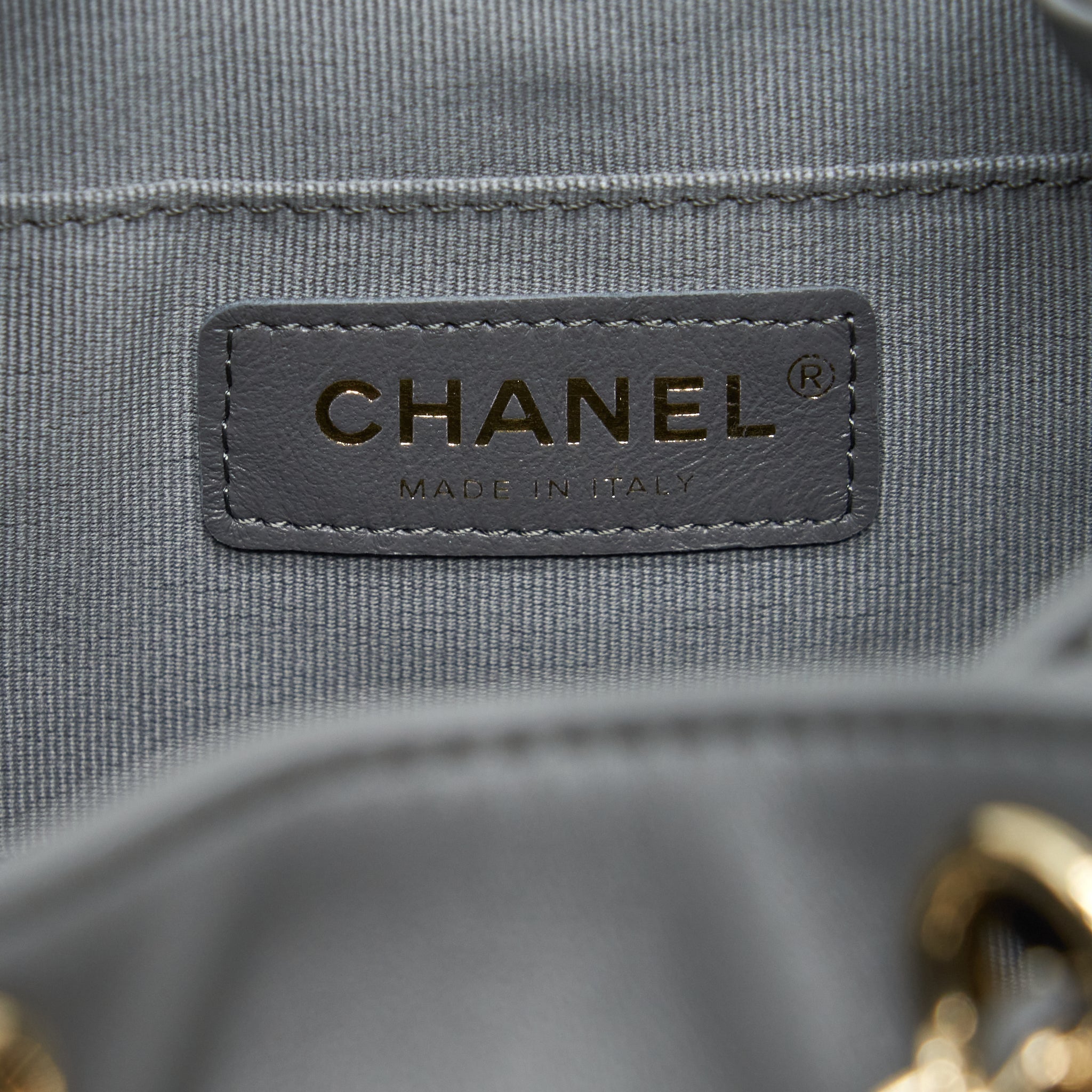 MINI DUMA BACKPACK LAMBSKIN GREY LGHW (MICROCHIP)