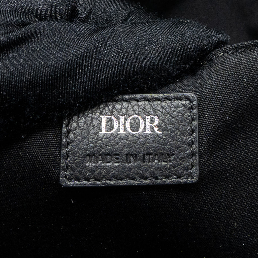 RIDER BACKPACK BLACK DIOR OBLIQUE JACQUARD SHW