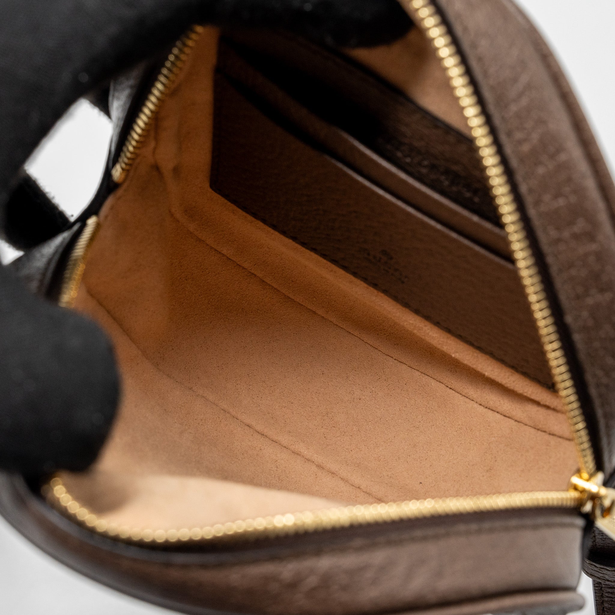 ROUND OPHIDIA BACKPACK GG SUPREME CANVAS GHW
