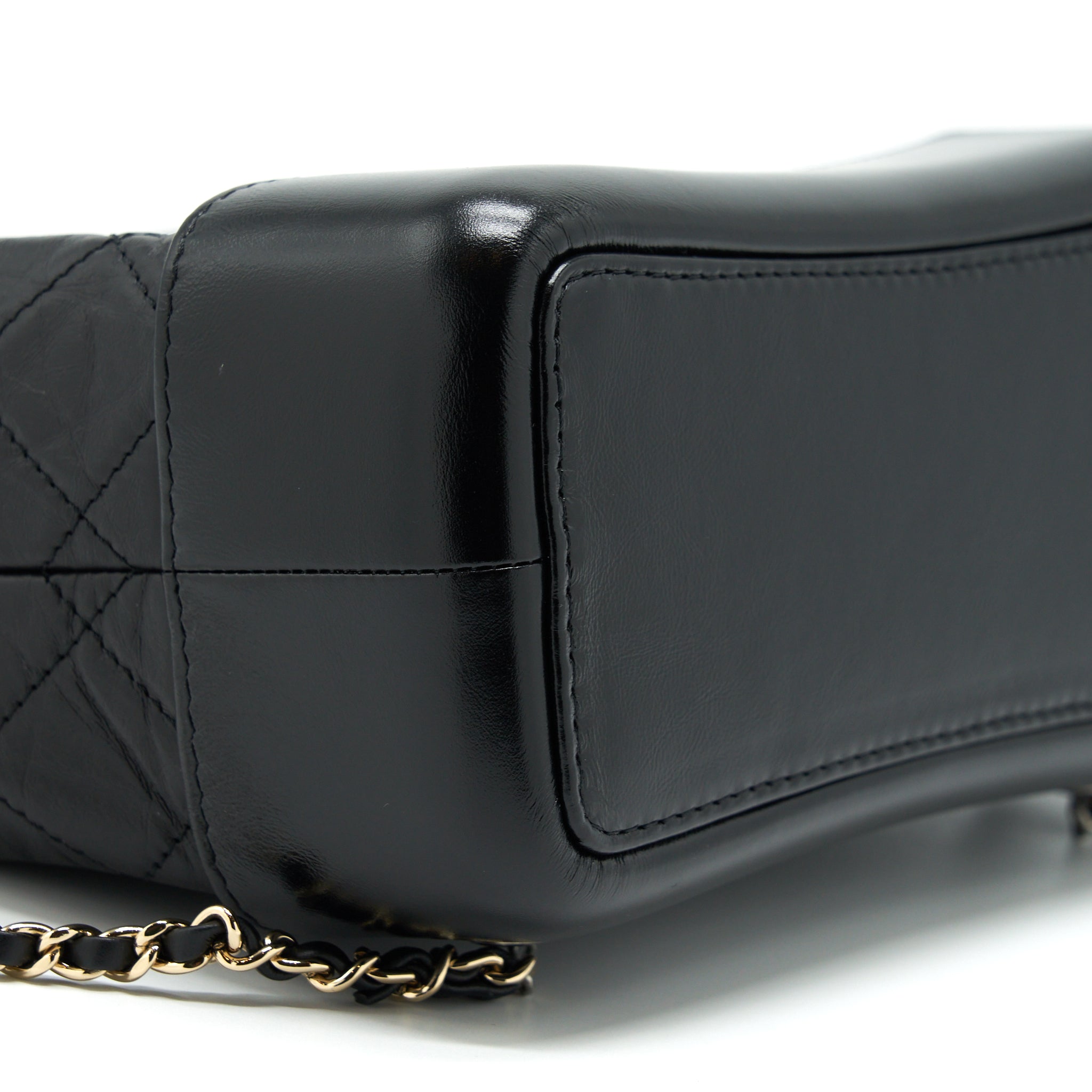 SMALL GABRIELLE BACKPACK CALFSKIN BLACK WITH MULTICOLOUR HARDWARE (MICROCHIP)