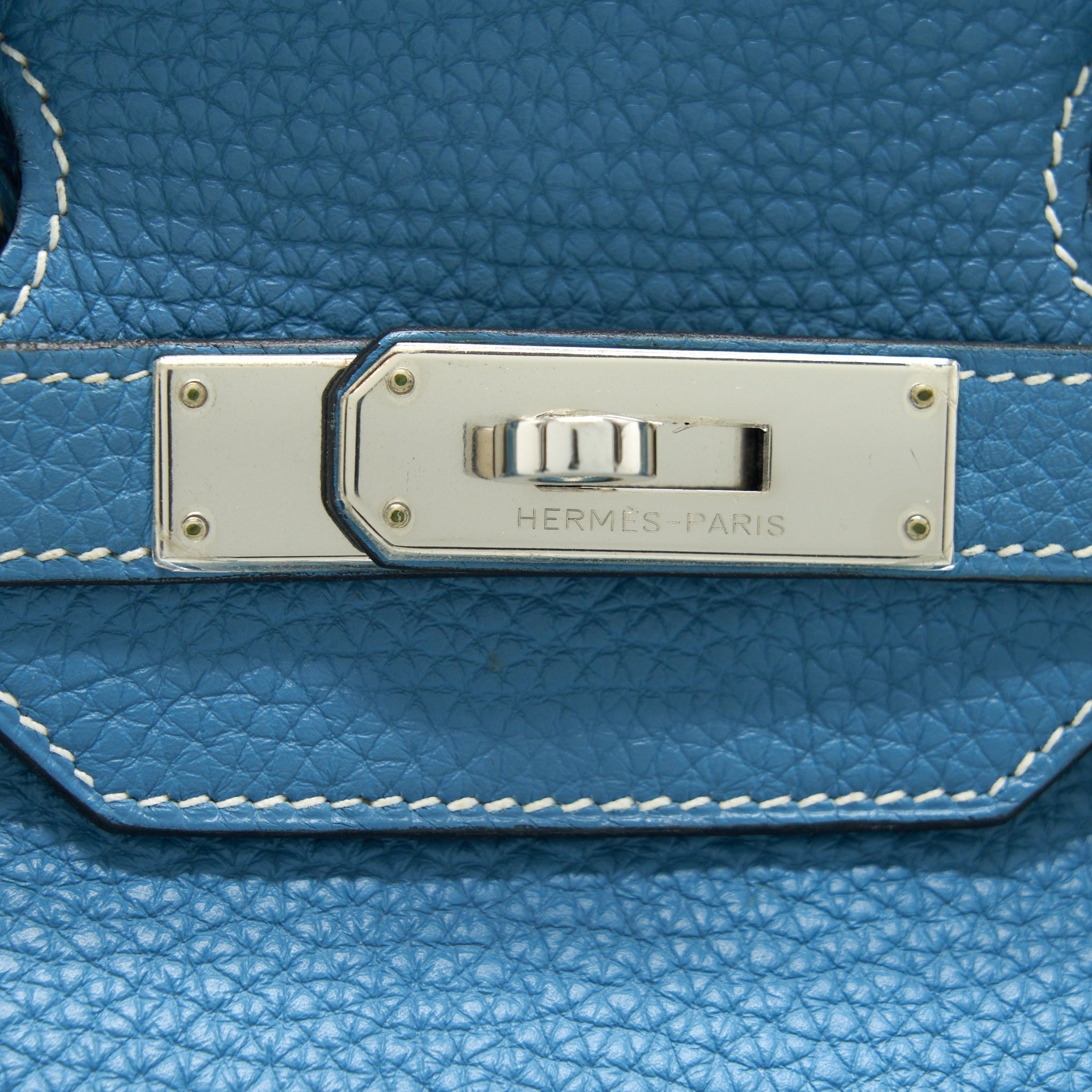HERMES BIRKIN 35 TOGO BLUE JEANS SHW