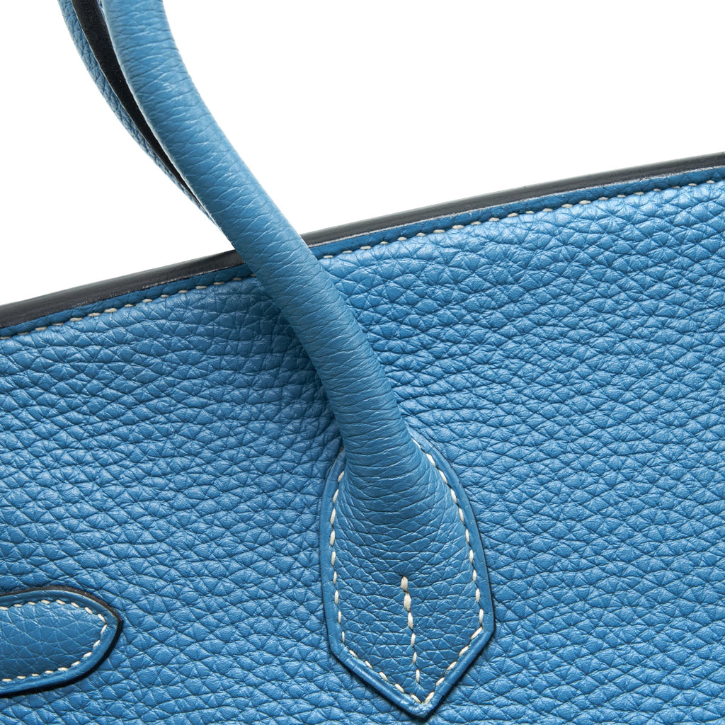 HERMES BIRKIN 35 TOGO BLUE JEANS SHW