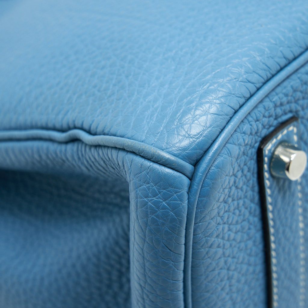 HERMES BIRKIN 35 TOGO BLUE JEANS SHW