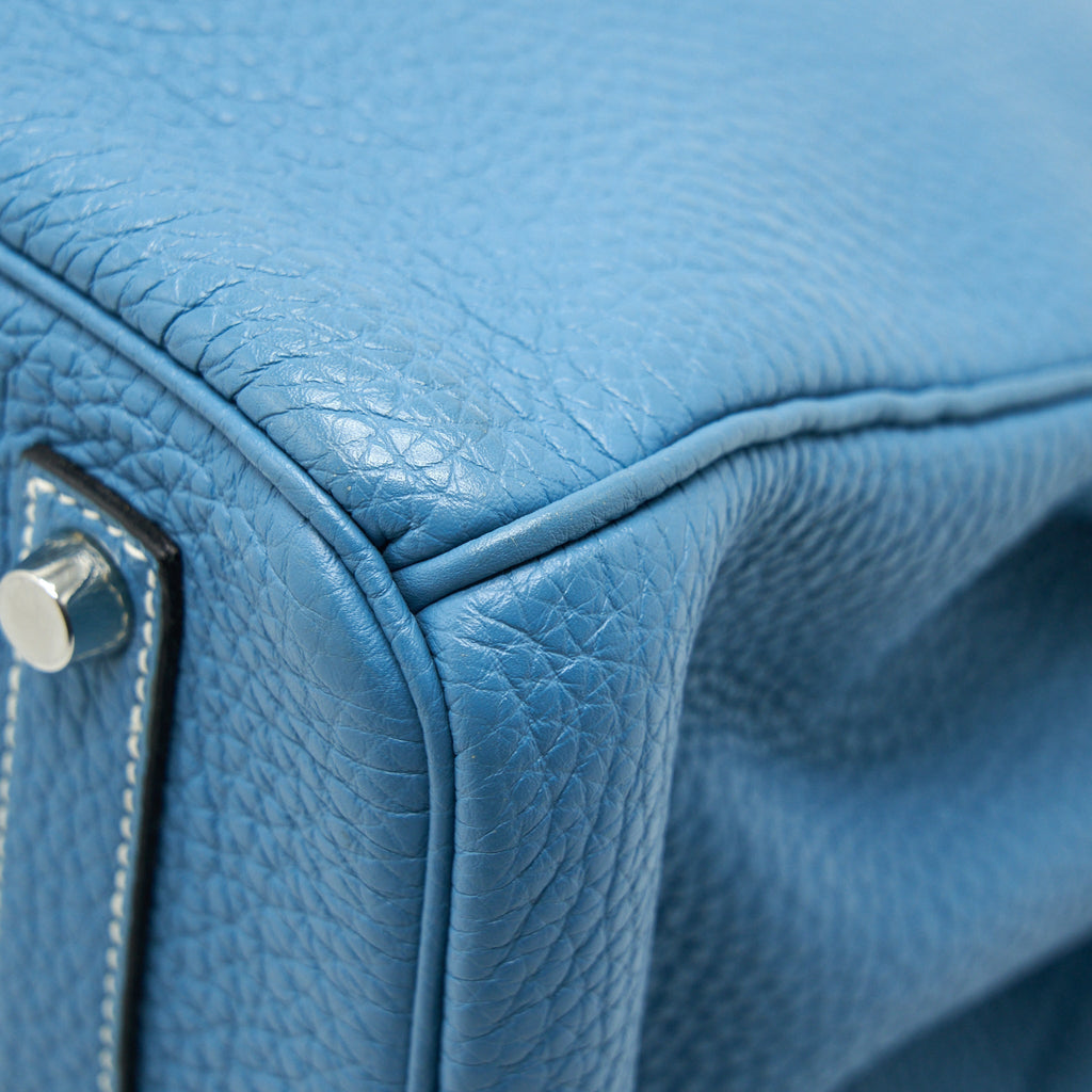 HERMES BIRKIN 35 TOGO BLUE JEANS SHW