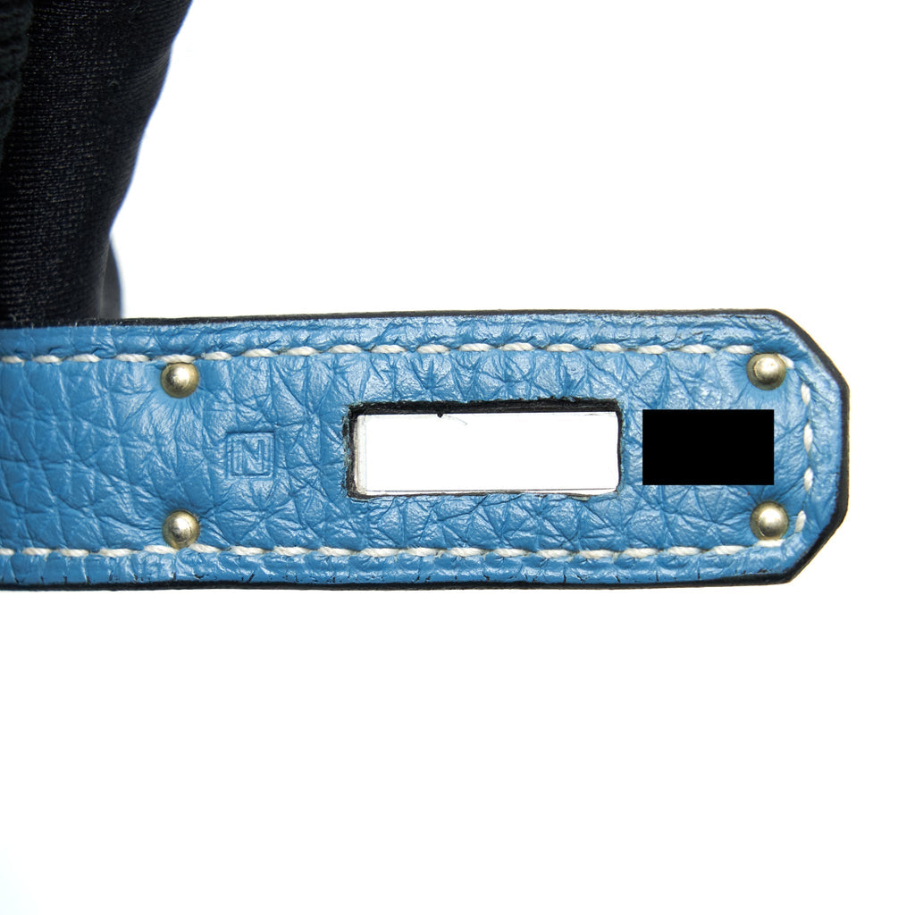 HERMES BIRKIN 35 TOGO BLUE JEANS SHW