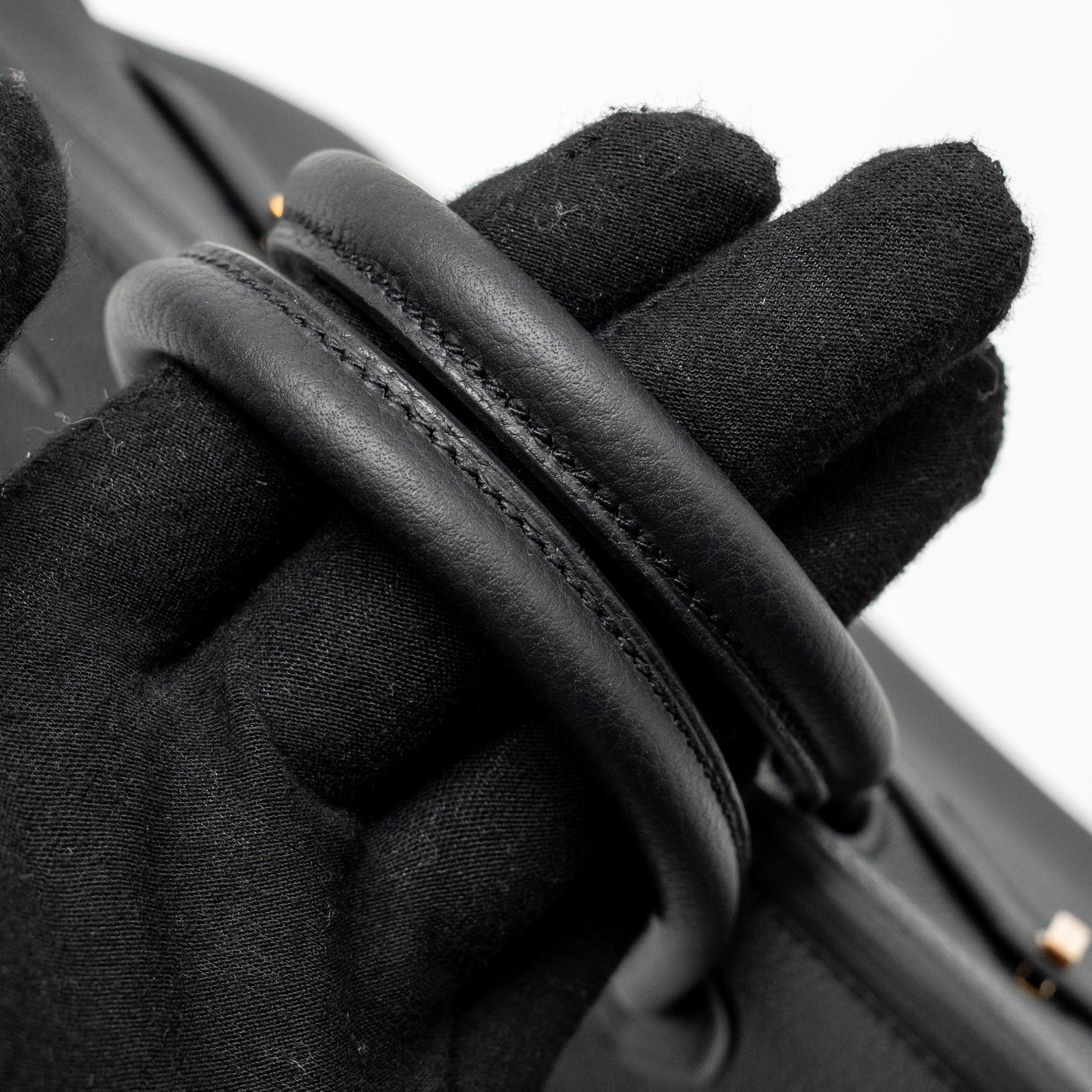 HERMES BIRKIN 25 TOGO BLACK RGHW