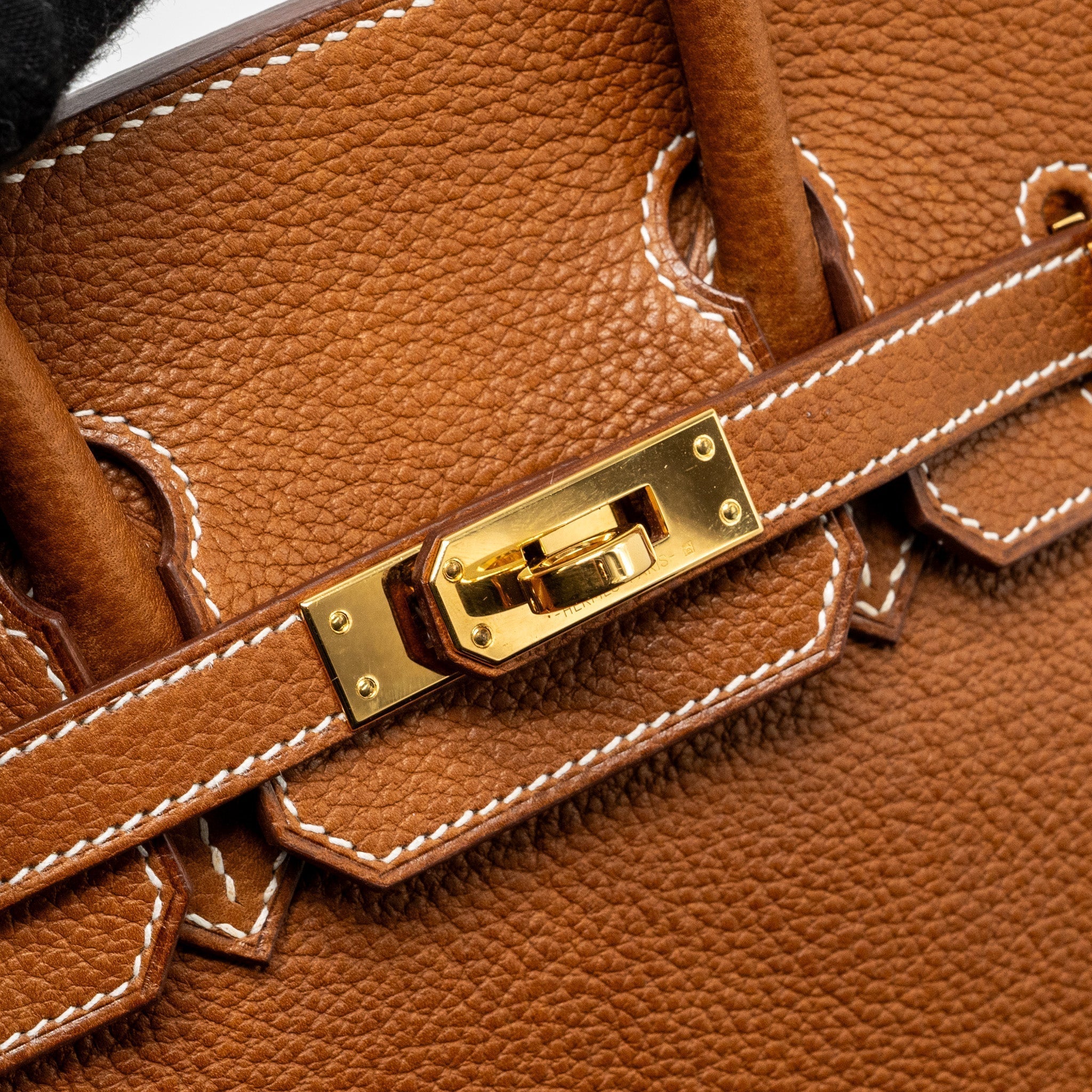 HERMES BIRKIN 25 BARENIA FAUBOURG FAUVE GHW