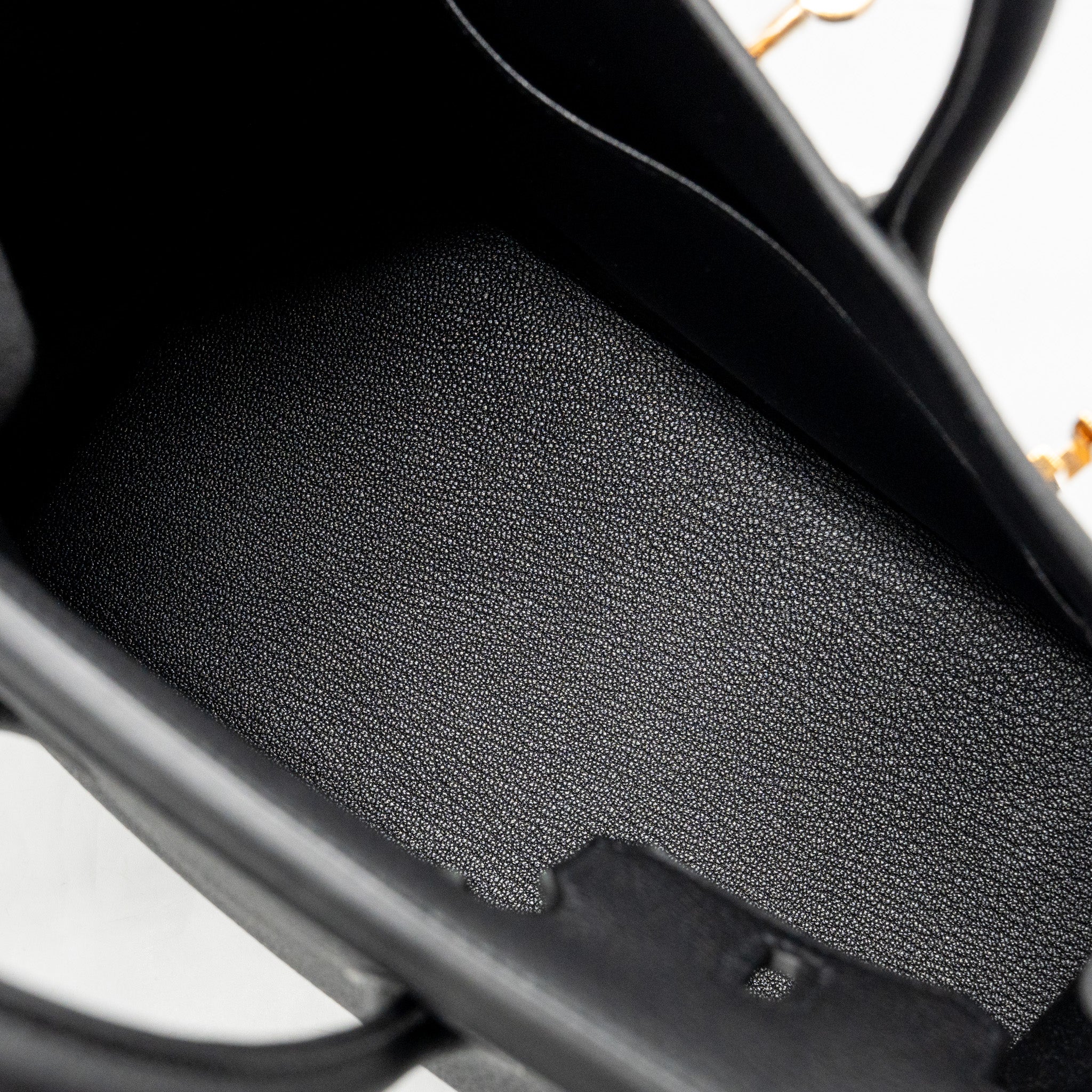 HERMES BIRKIN 25 TOGO BLACK RGHW