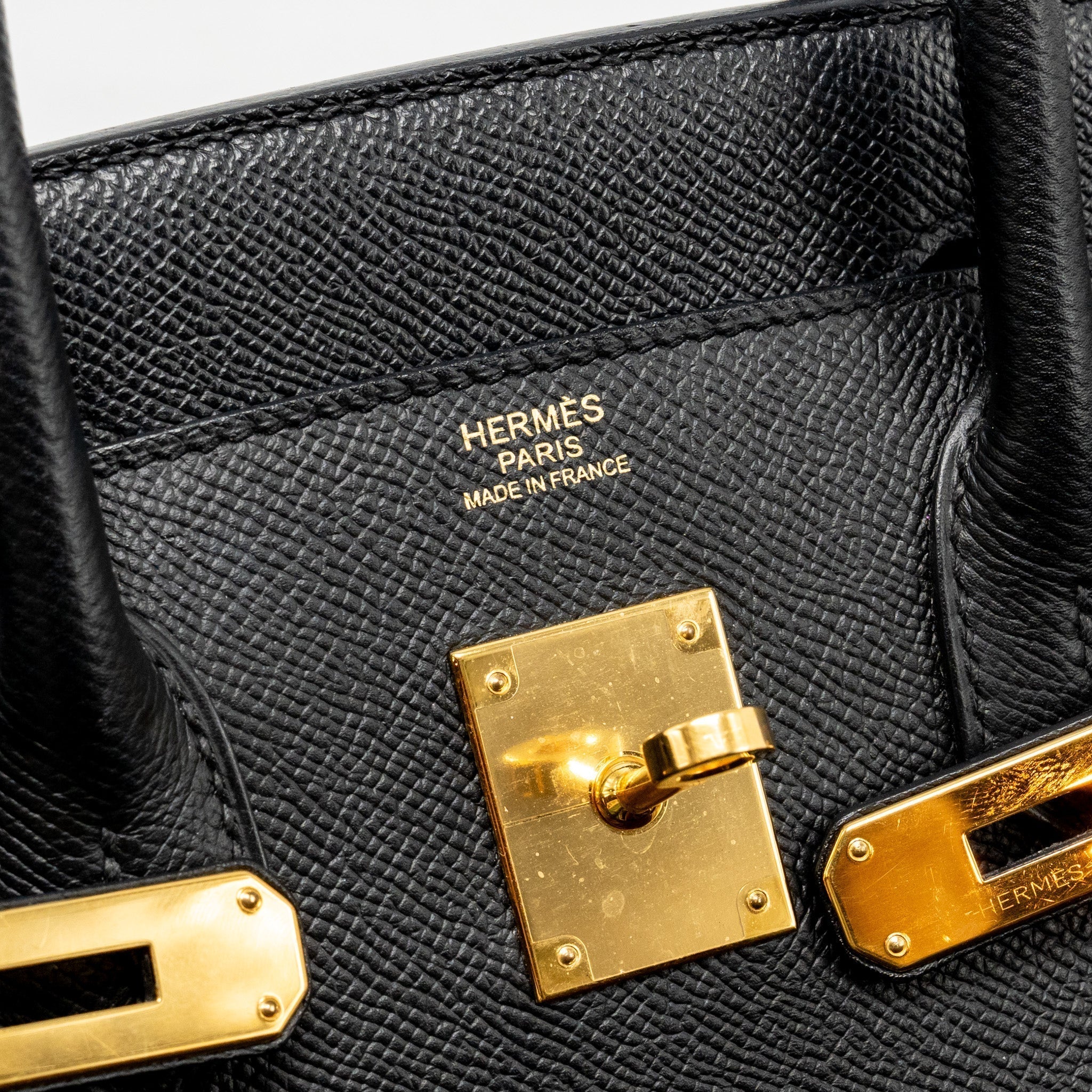 HERMES BIRKIN 30 EPSOM BLACK GHW