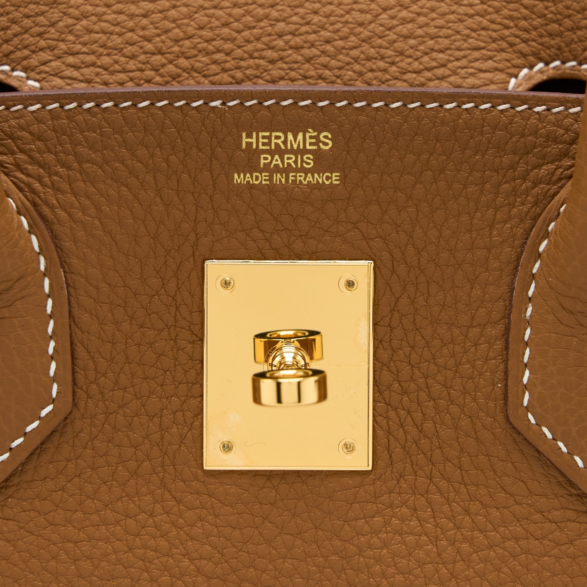 HERMES BIRKIN 30 TOGO 37 GOLD GHW