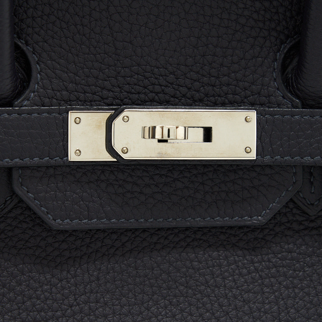 HERMES BIRKIN 35 TOGO BLUE NUIT SHW