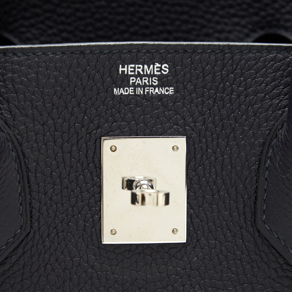 HERMES BIRKIN 35 TOGO BLUE NUIT SHW