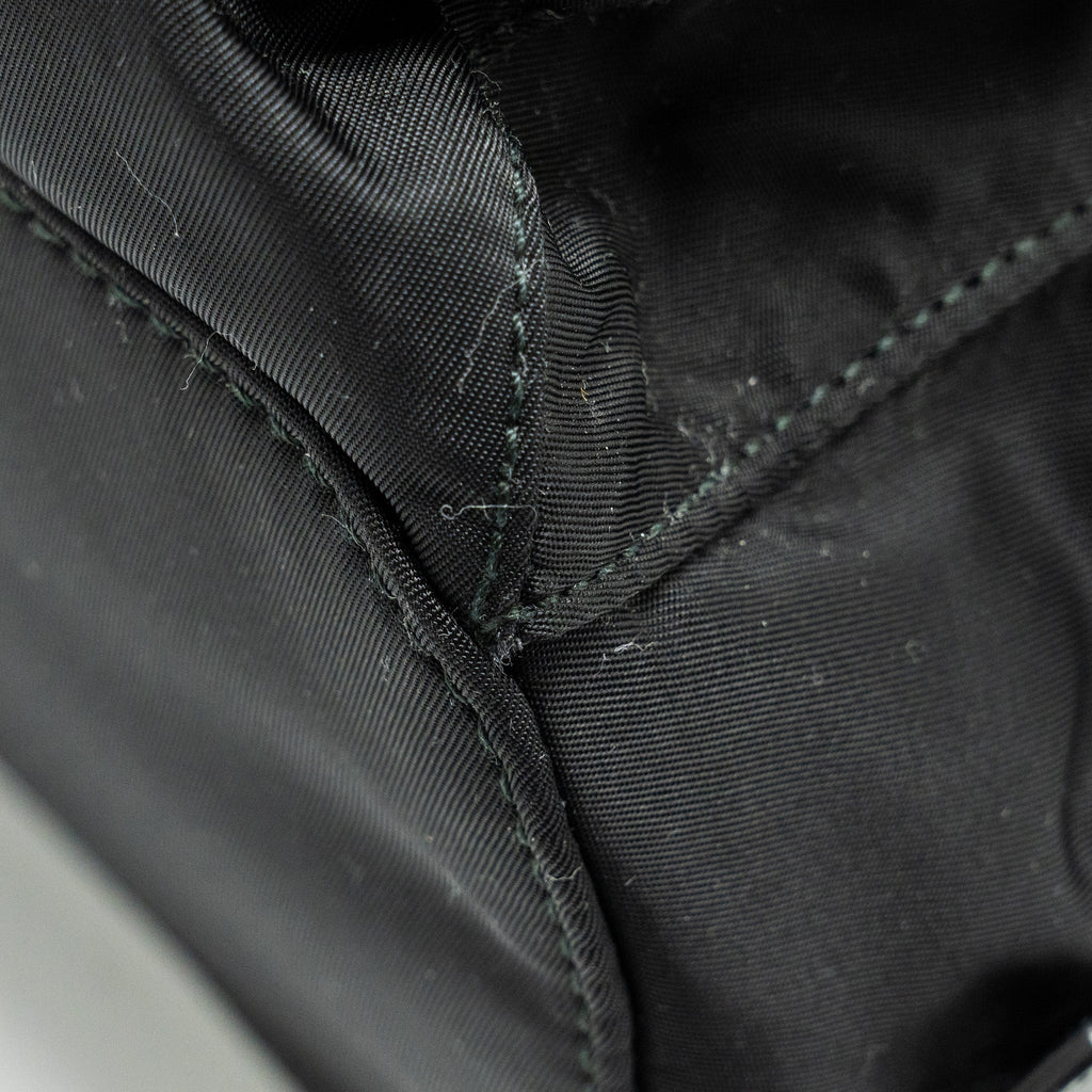 SMALL RE-NYLON BACKPACK BLACK SHW