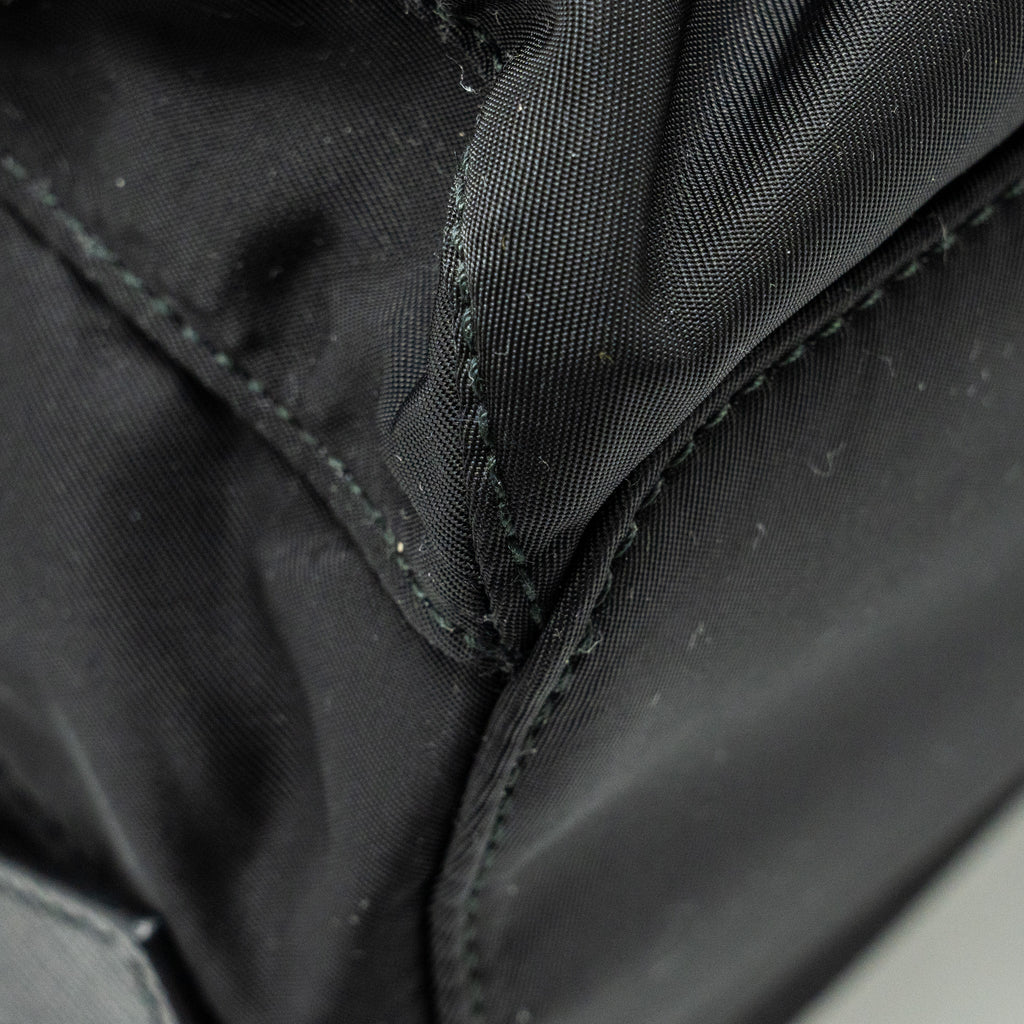 SMALL RE-NYLON BACKPACK BLACK SHW