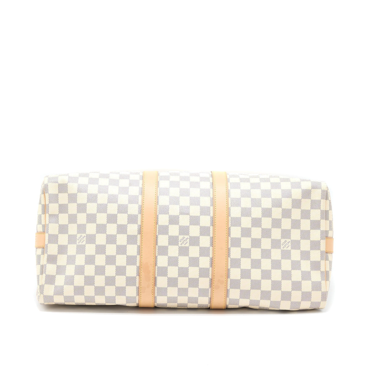 LOUIS VUITTON KEEPALL BANDOULIERE 55 DAMIER AZUR CANVAS GHW