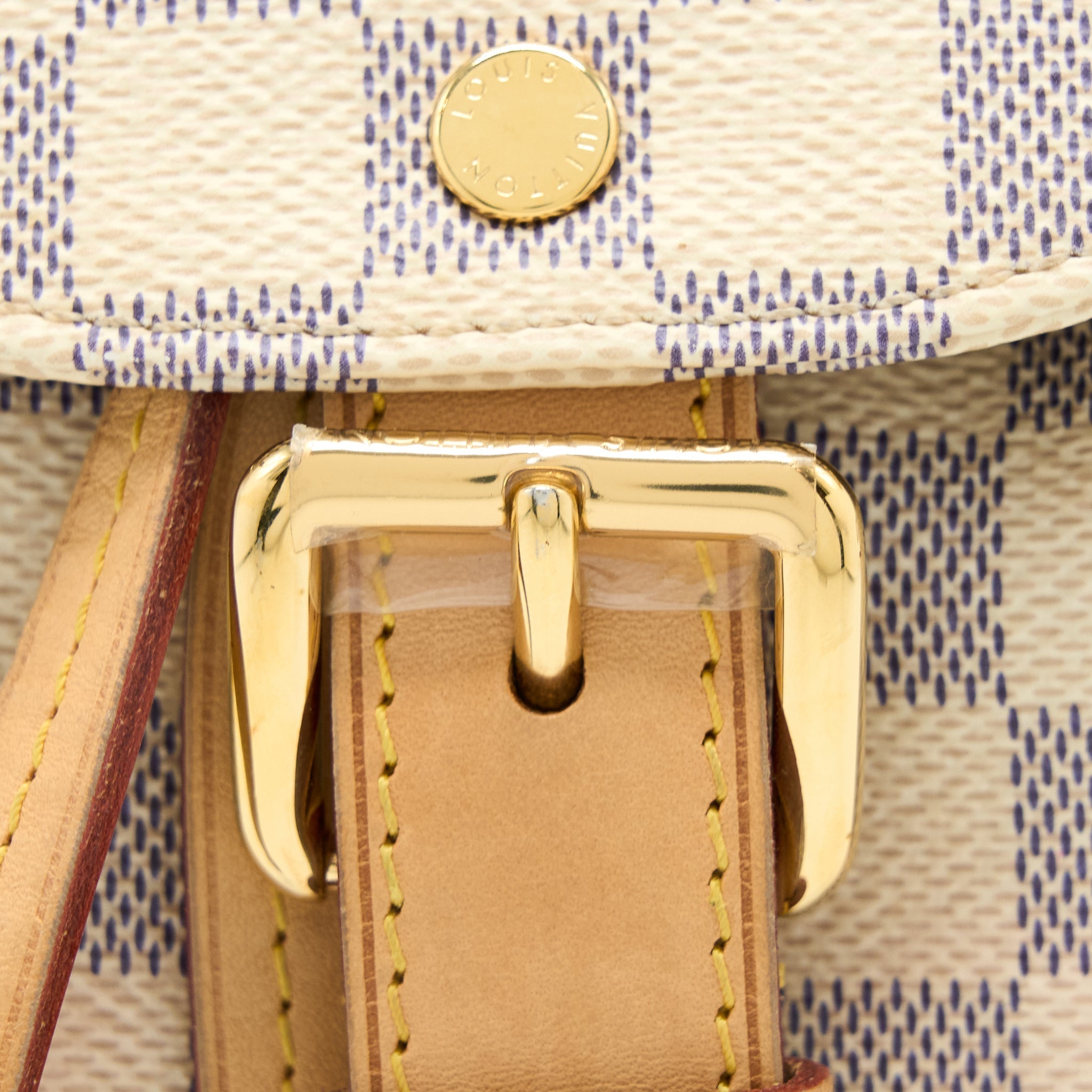 SPERONE BB BACKPACK DAMIER AZUR GHW