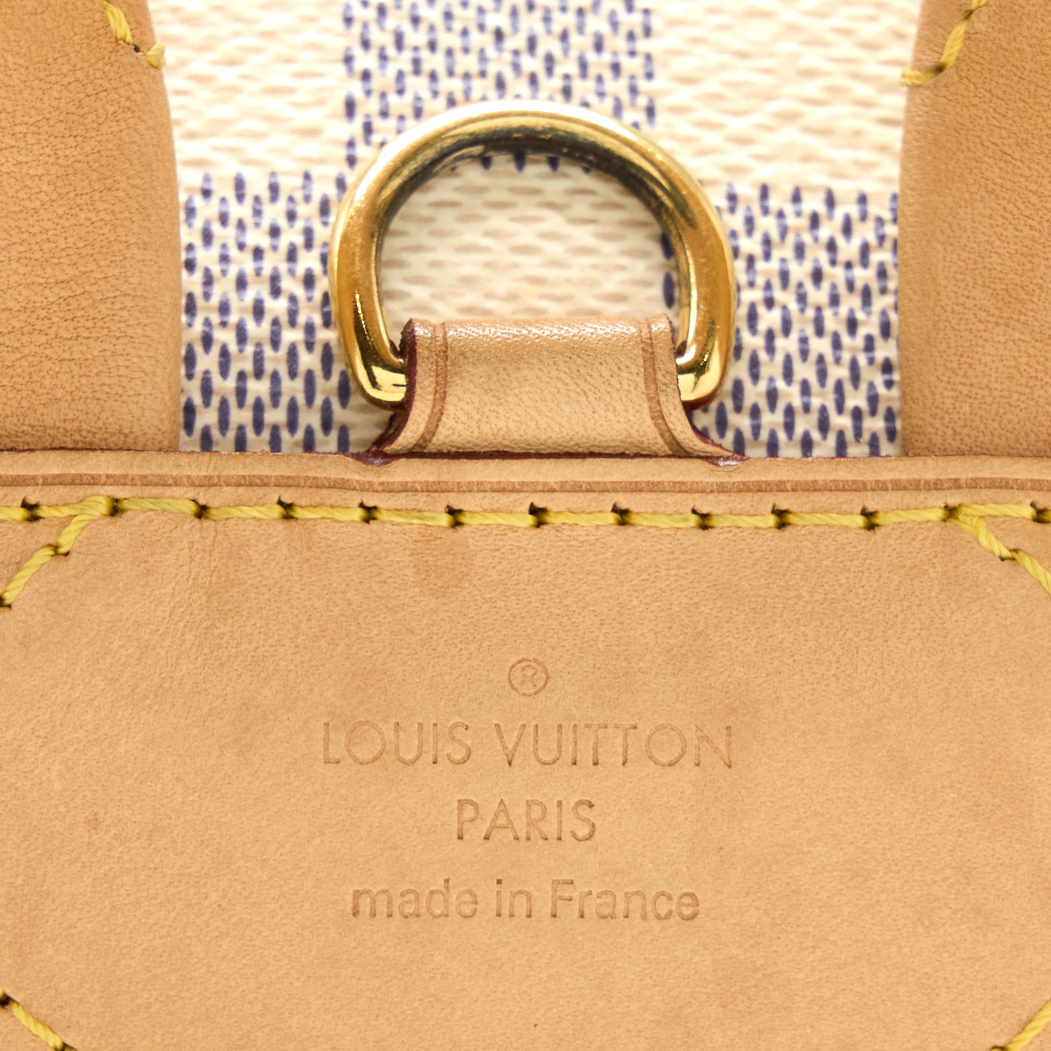 SPERONE BB BACKPACK DAMIER AZUR GHW