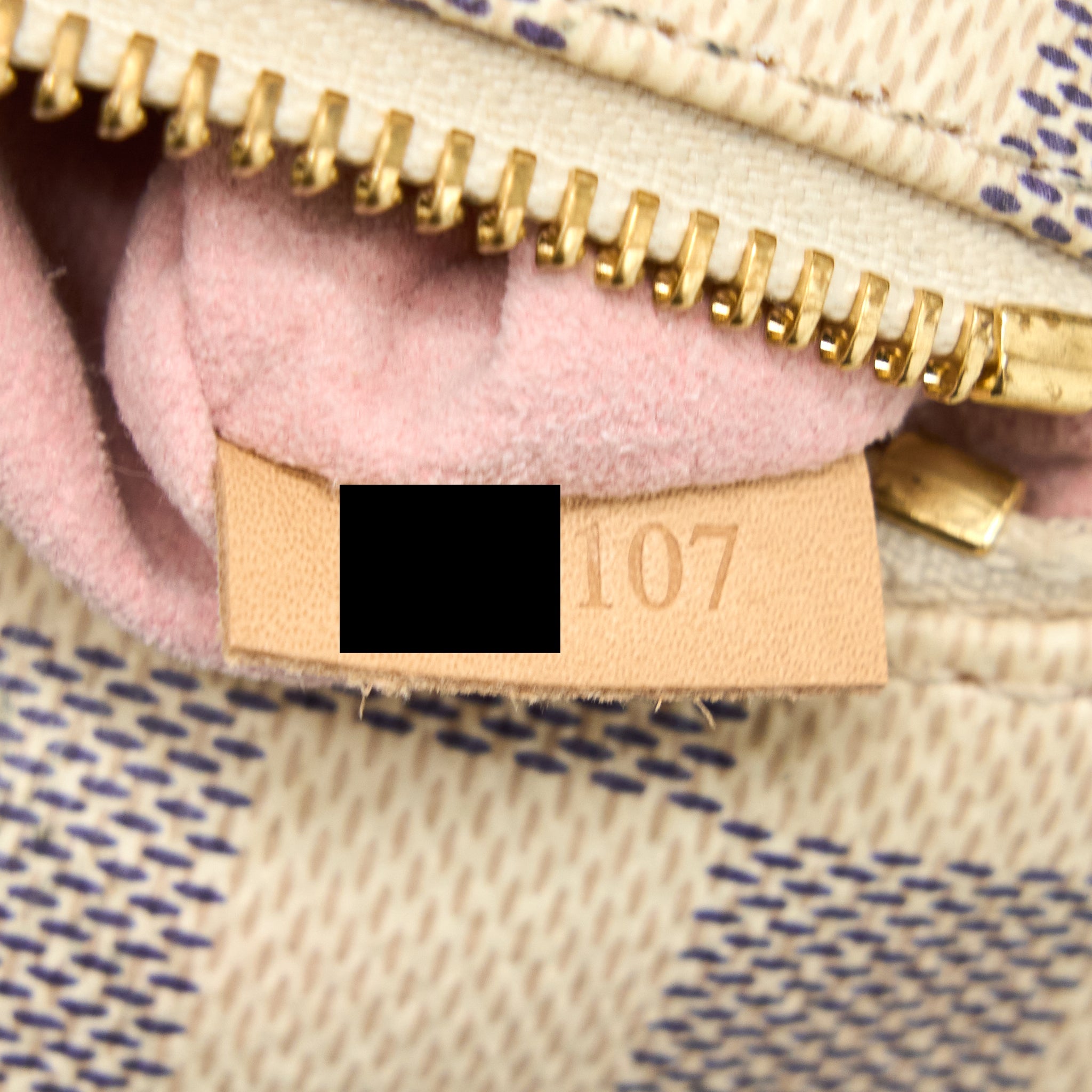 SPERONE BB BACKPACK DAMIER AZUR GHW