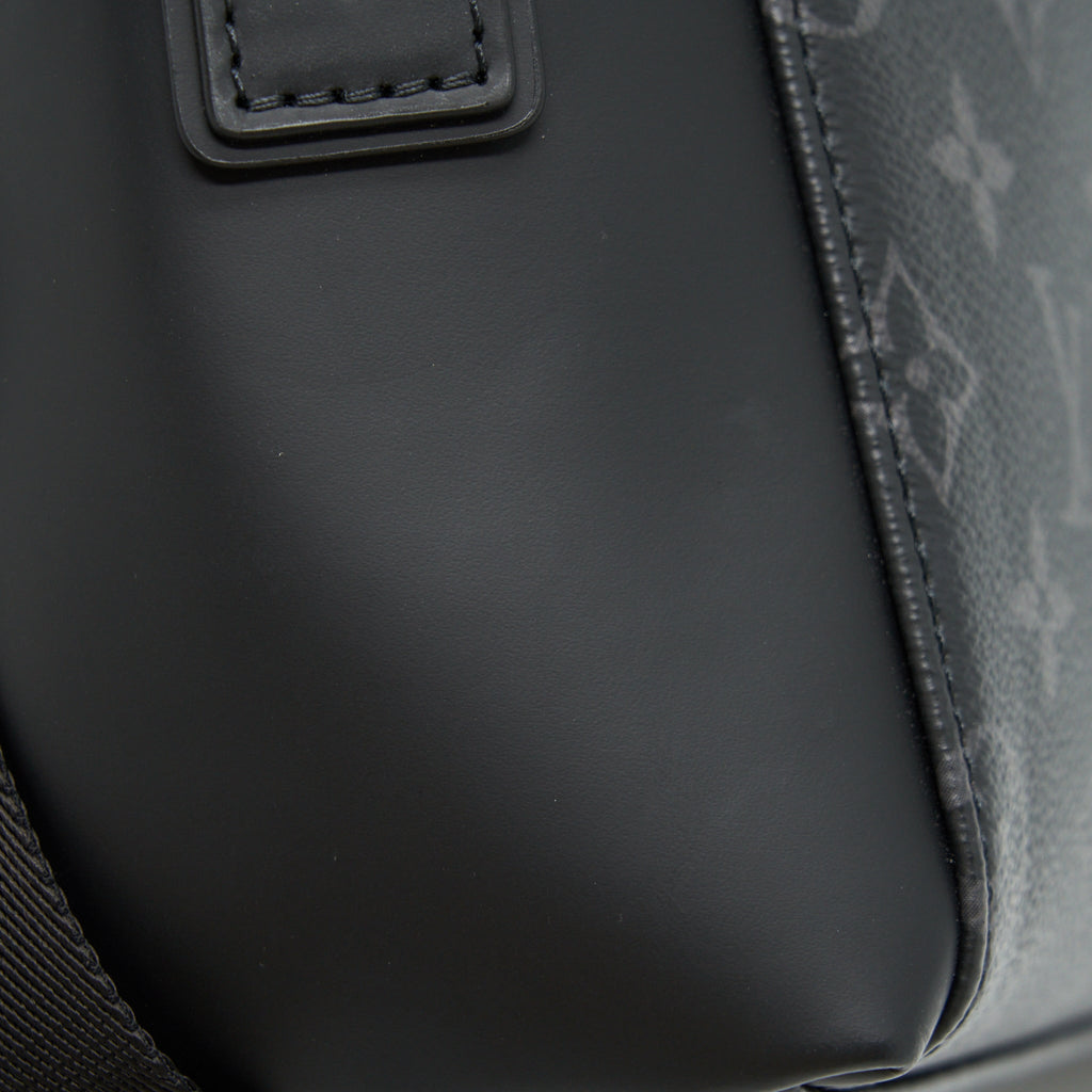 ECLIPSE VOYAGER MESSENGER BAG MONOGRAM CANVAS BLACK YEAR 2020