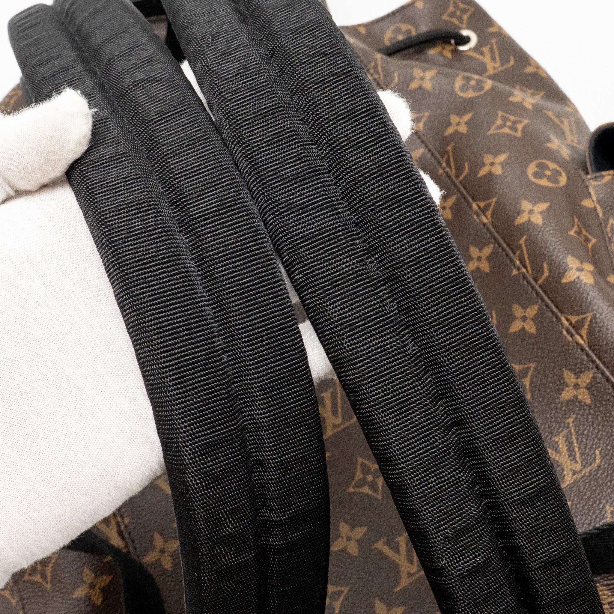 CHRISTOPHER BACKPACK MONOGRAM MACASSAR CANVAS SHW