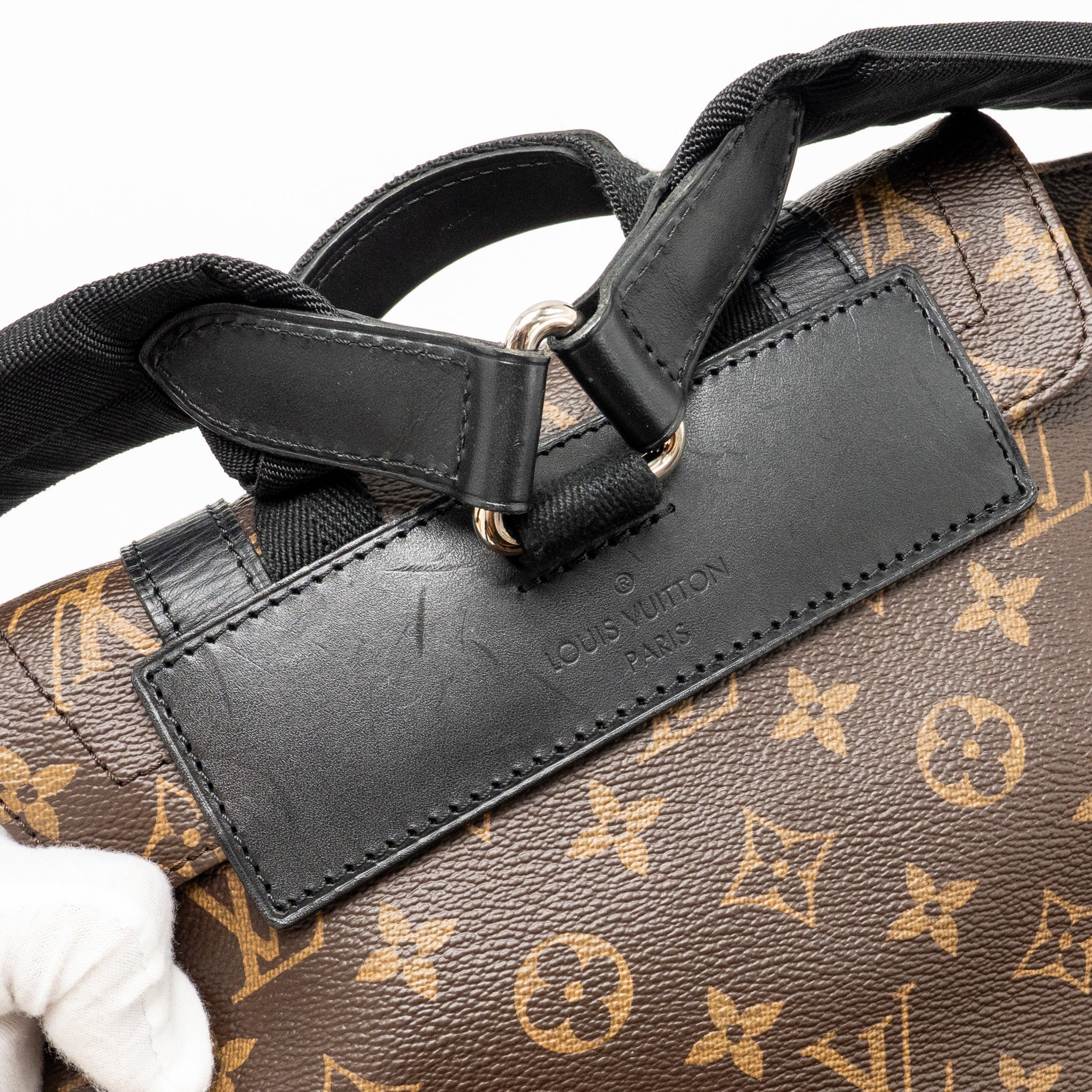 CHRISTOPHER BACKPACK MONOGRAM MACASSAR CANVAS SHW