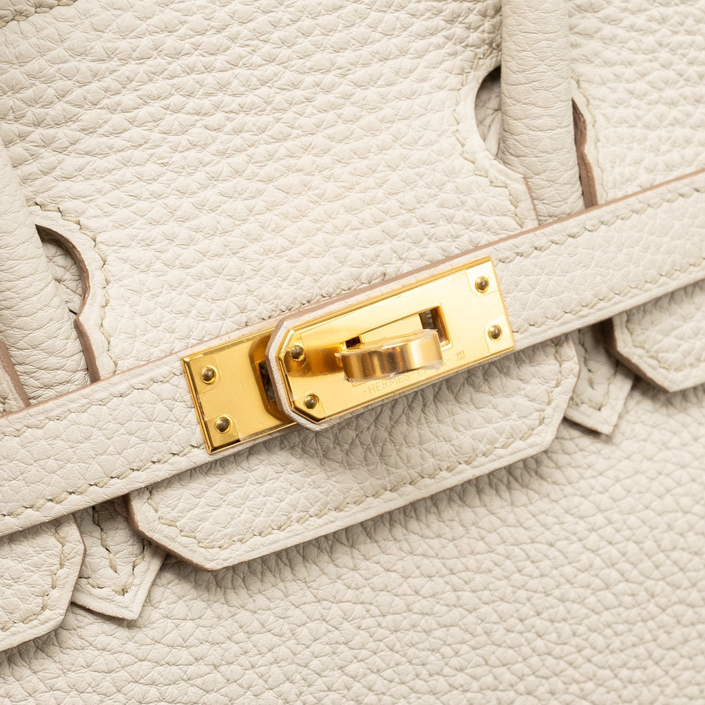 HERMES BIRKIN 25 TOGO BETON GHW