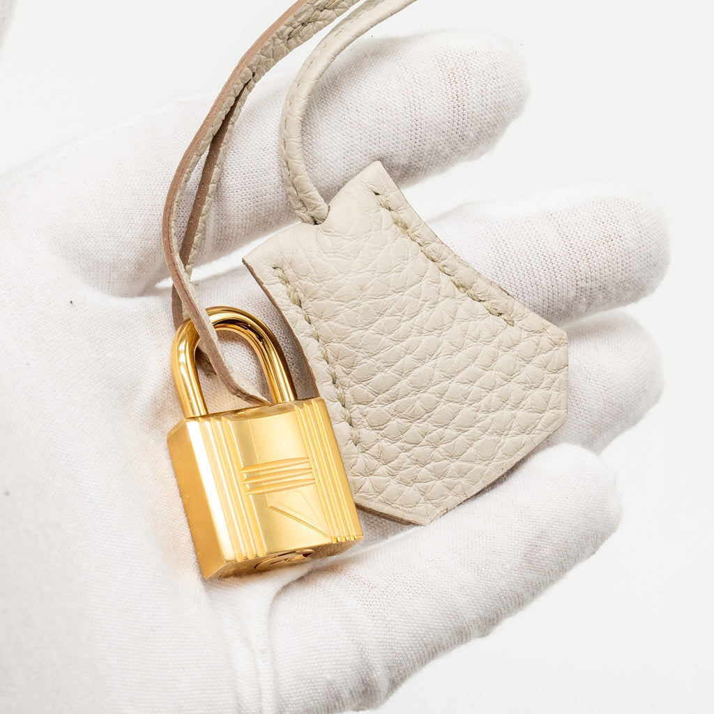 HERMES BIRKIN 25 TOGO BETON GHW
