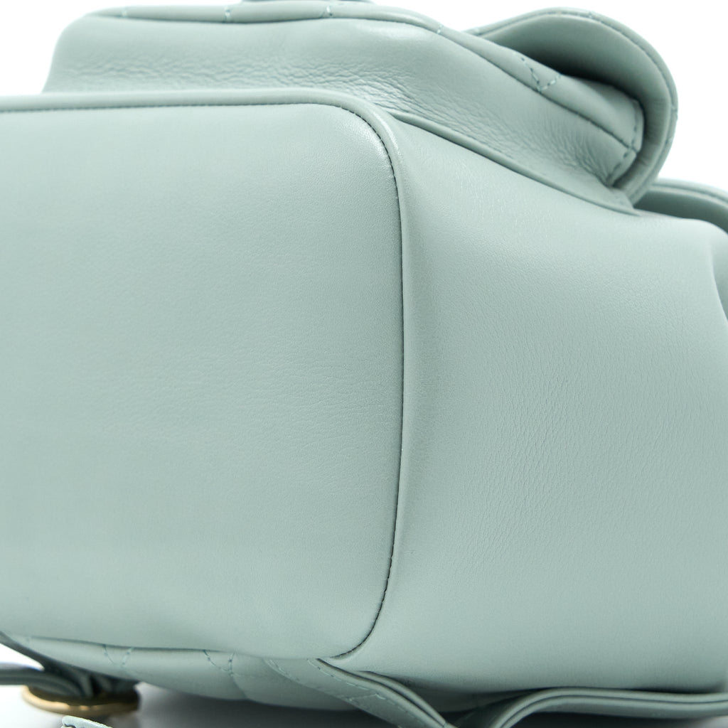 23C DUMA MINI BACKPACK CALFSKIN LIGHT GREY LGHW (MICROCHIP)