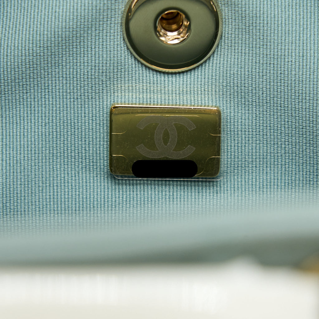 23C DUMA MINI BACKPACK CALFSKIN LIGHT GREY LGHW (MICROCHIP)