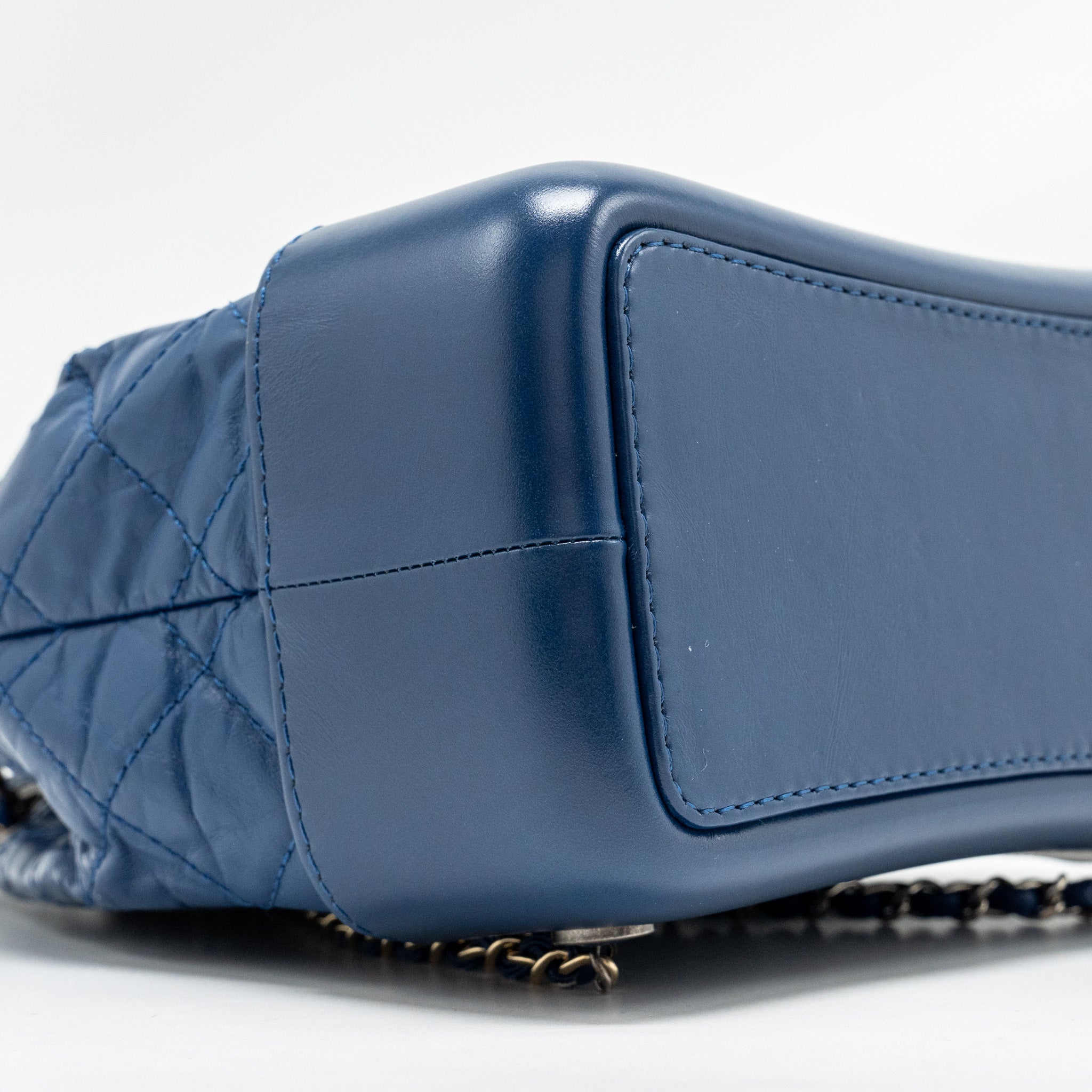 GABRIELLE BACKPACK AGED CALFSKIN BLUE MULTICOLOUR HARDWARE