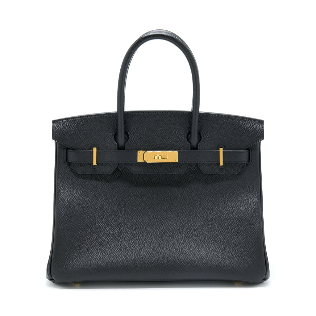 HERMES BIRKIN 30 EPSOM BLACK GHW