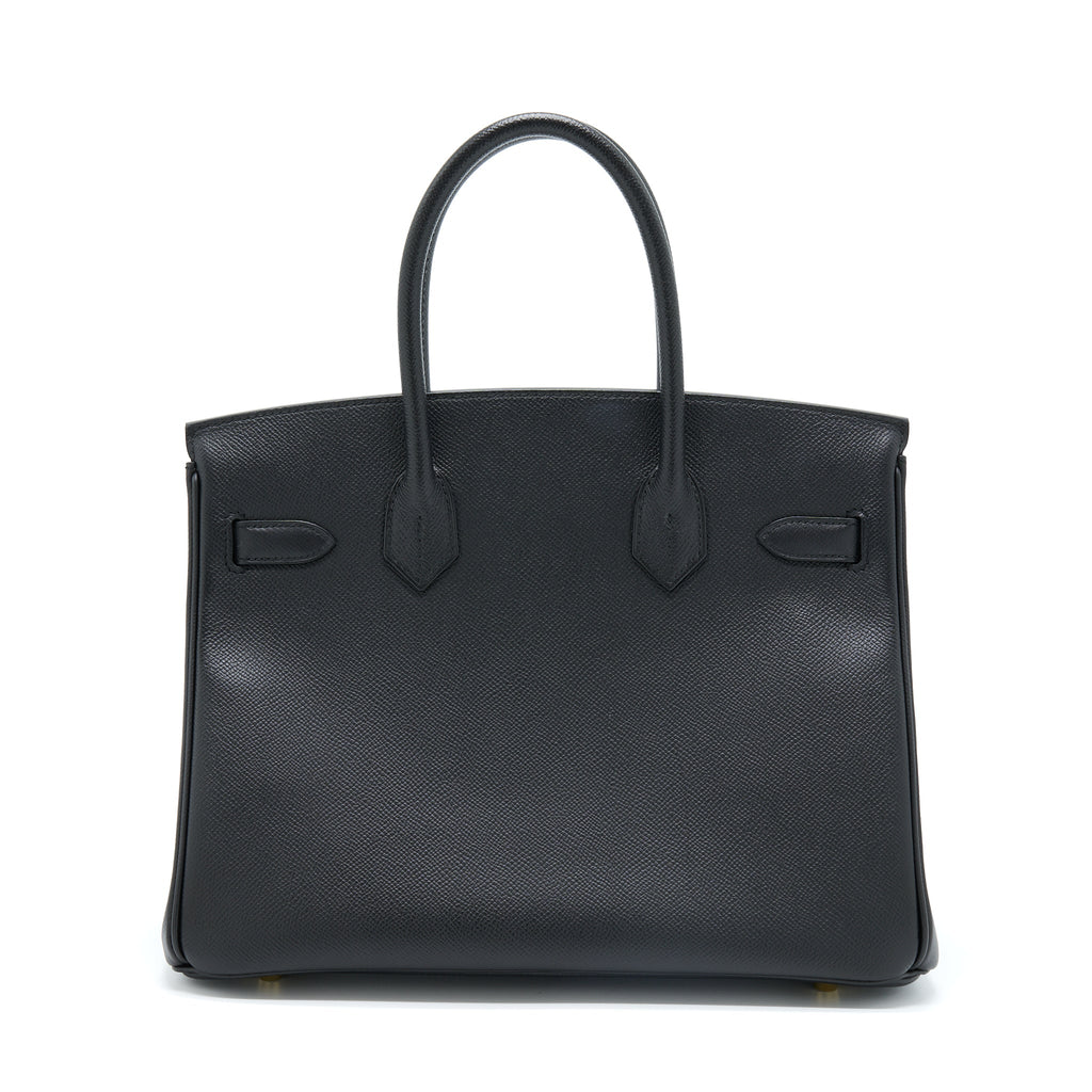 HERMES BIRKIN 30 EPSOM BLACK GHW