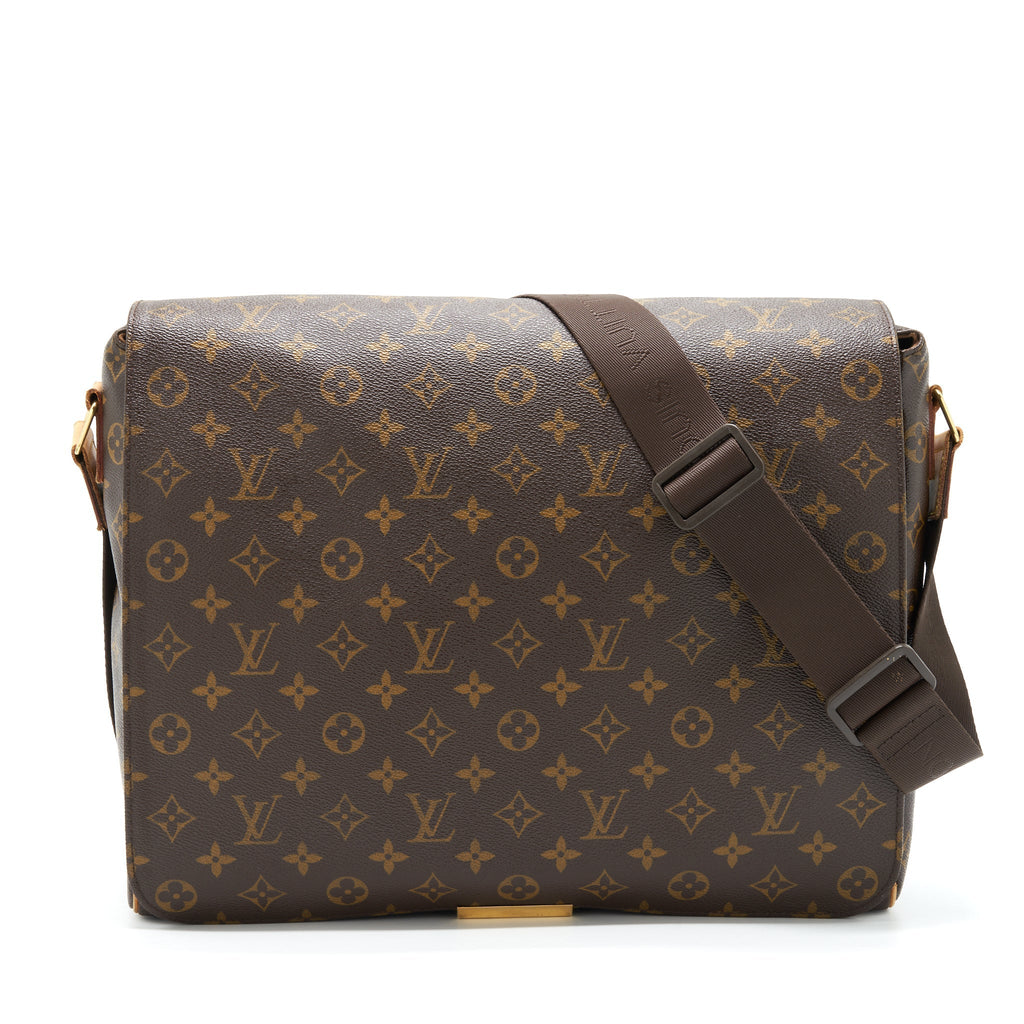 MESSENGER CROSSBODY BAG MONOGRAM CANVAS GHW