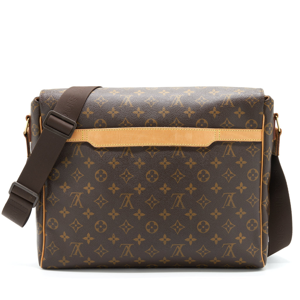 MESSENGER CROSSBODY BAG MONOGRAM CANVAS GHW