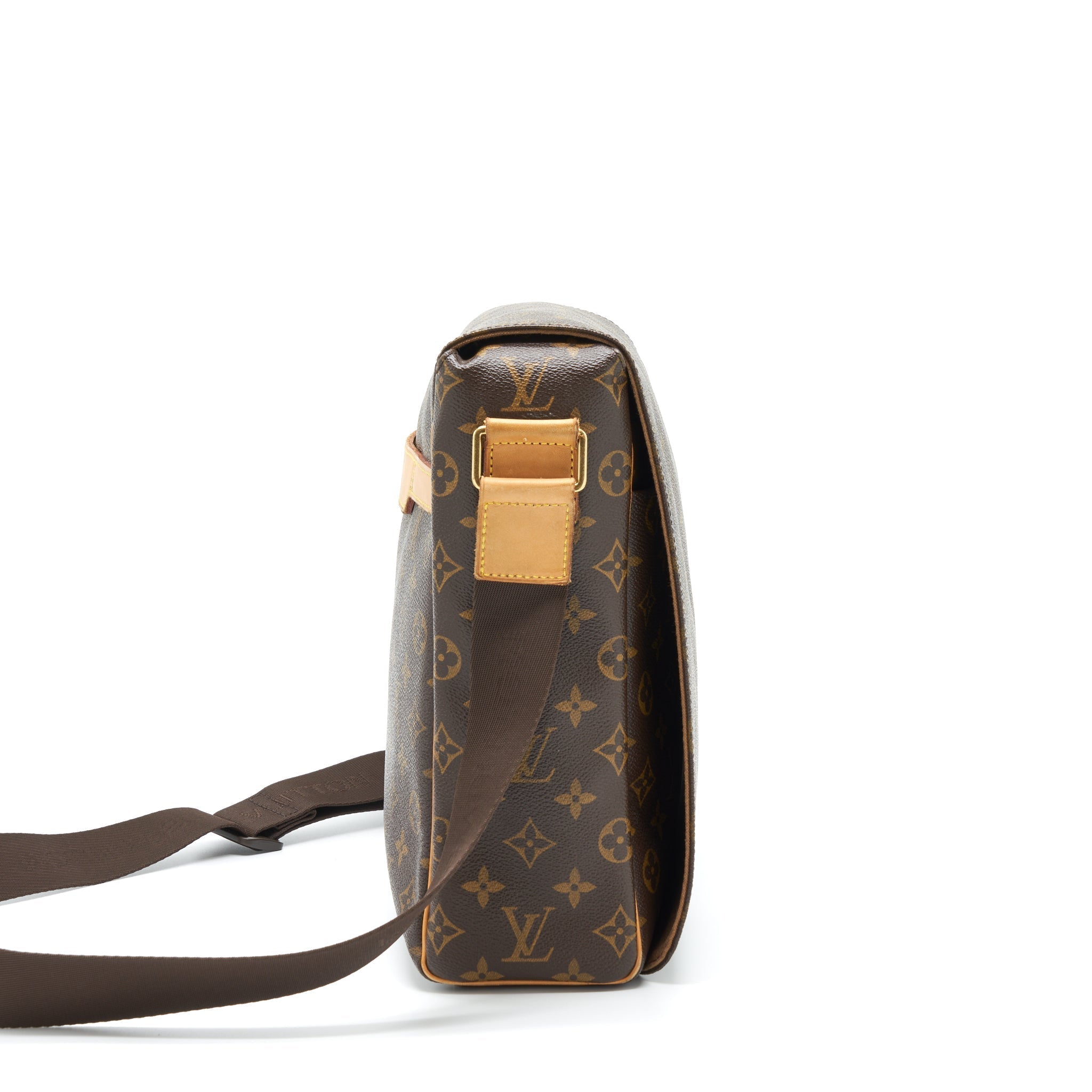 MESSENGER CROSSBODY BAG MONOGRAM CANVAS GHW