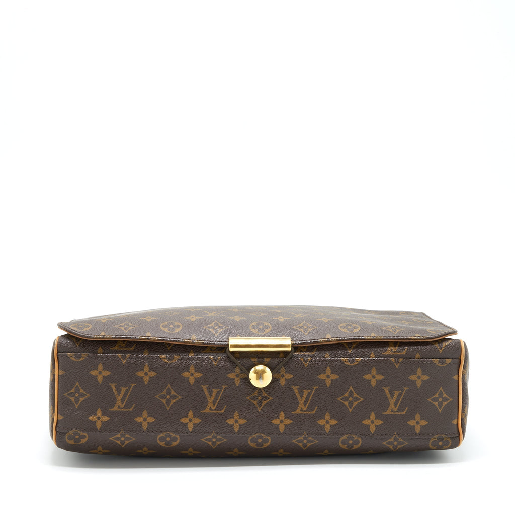 MESSENGER CROSSBODY BAG MONOGRAM CANVAS GHW