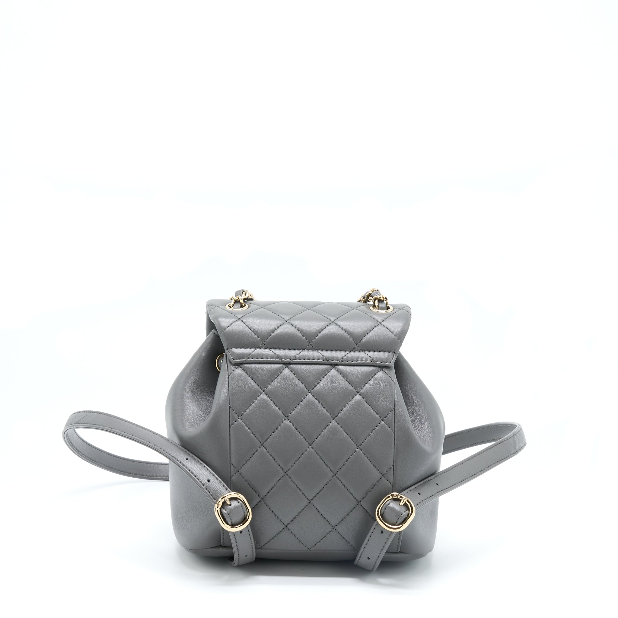 22A DUMA BACKPACK LAMBSKIN DARK GREY LGHW (MICROCHIP)