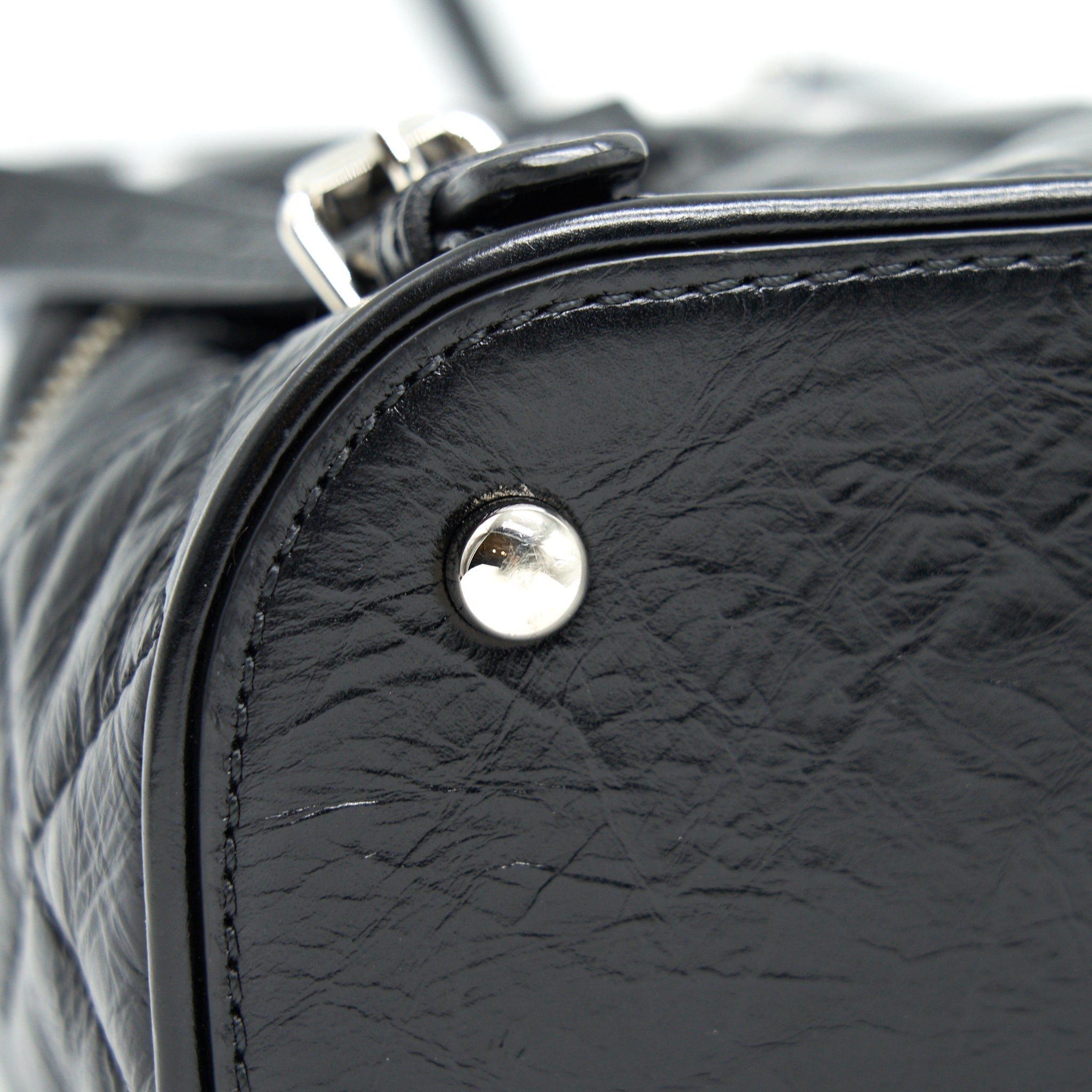 TRANSPARENT BACK PACK PVC/LEATHER BACKPACK
