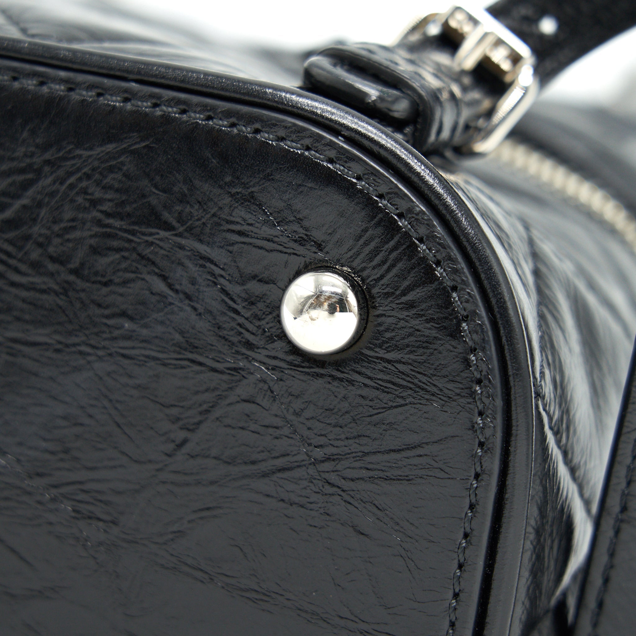 TRANSPARENT BACK PACK PVC/LEATHER BACKPACK